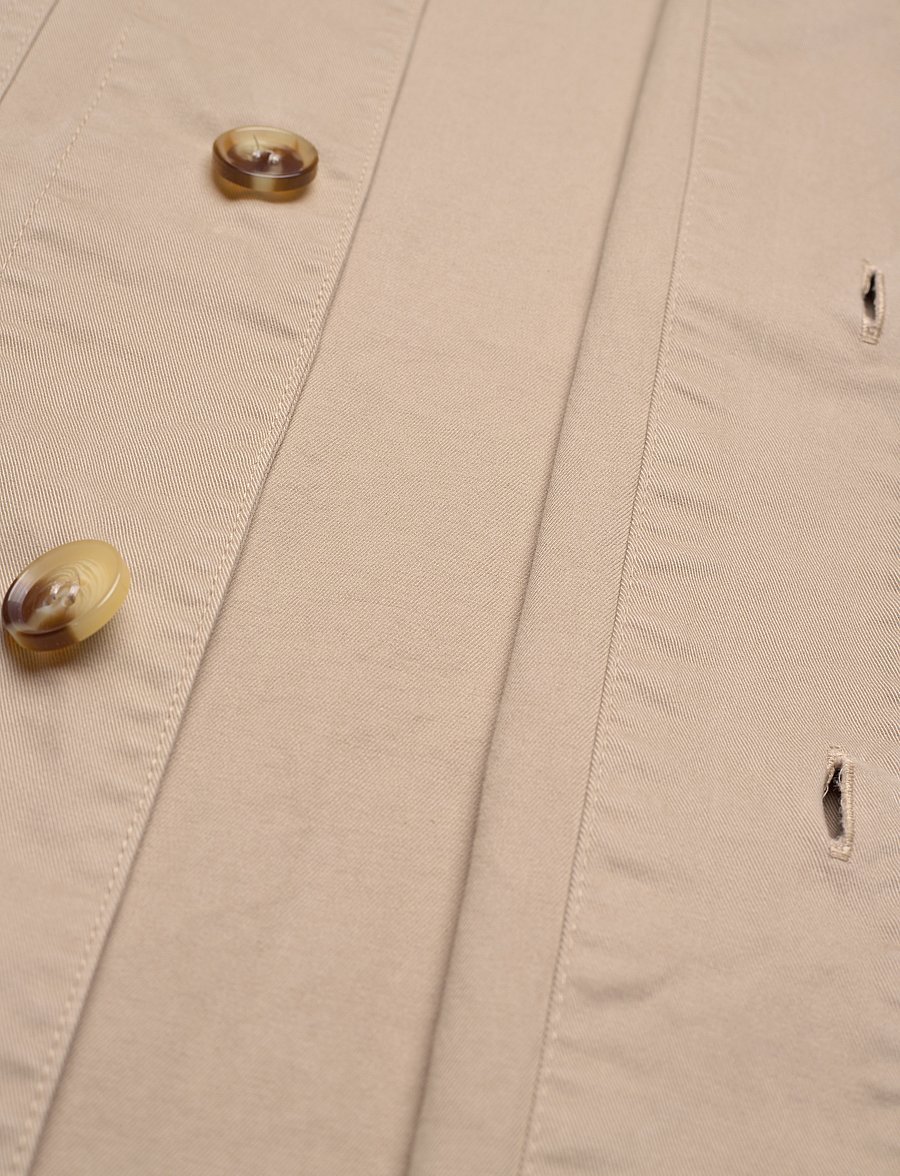Oscar Jacobson - Safari Shirt Jacket - leichte jacken - dusty beige - 4