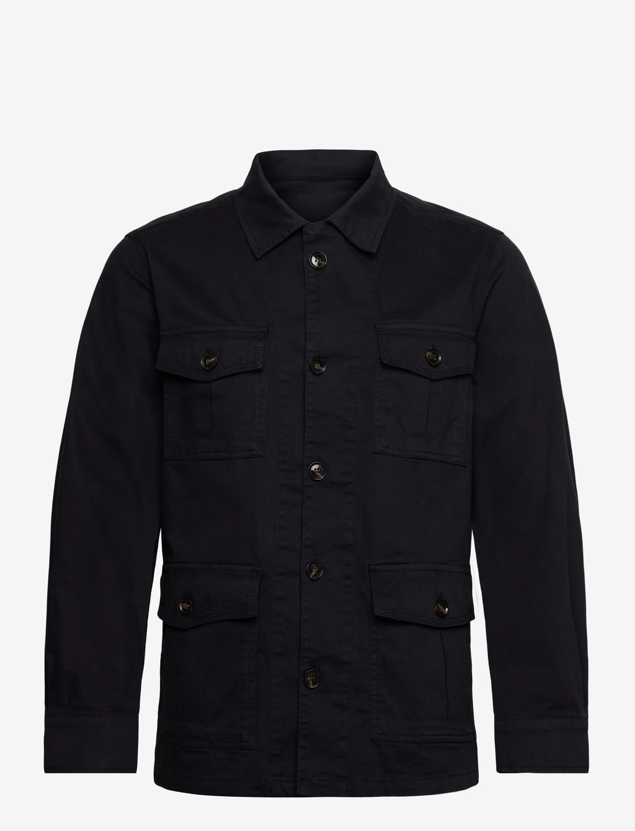 Oscar Jacobson - Safari Shirt Jacket - tunna jackor - navy - 0