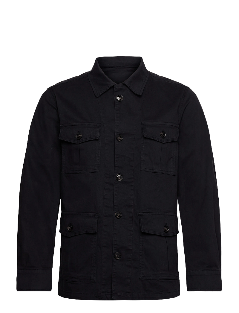 Oscar Jacobson - Safari Shirt Jacket - tunna jackor - navy - 0