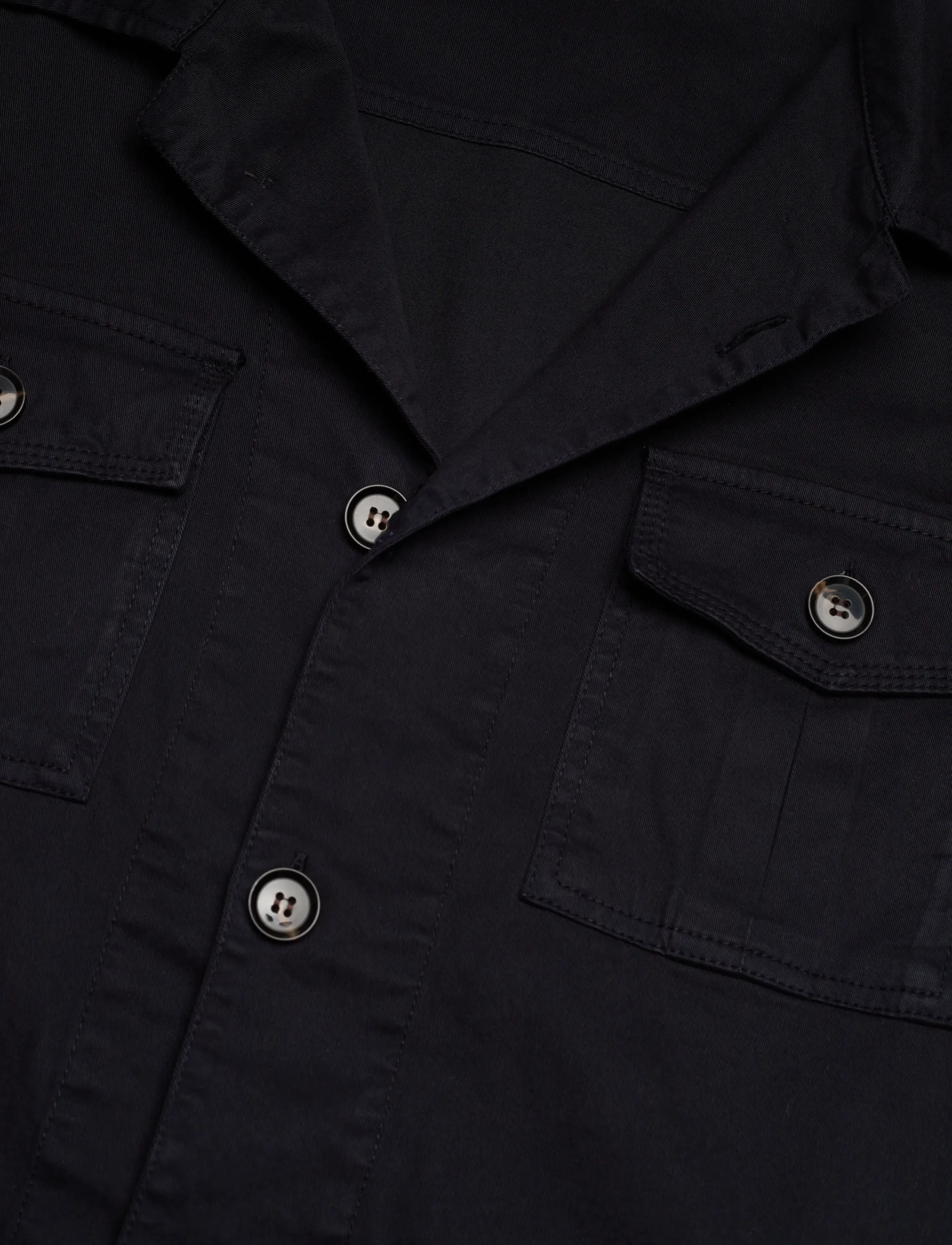 Oscar Jacobson - Safari Shirt Jacket - light jackets - navy - 2