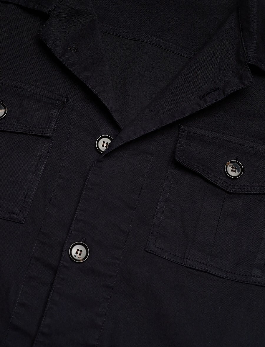 Oscar Jacobson - Safari Shirt Jacket - leichte jacken - navy - 2