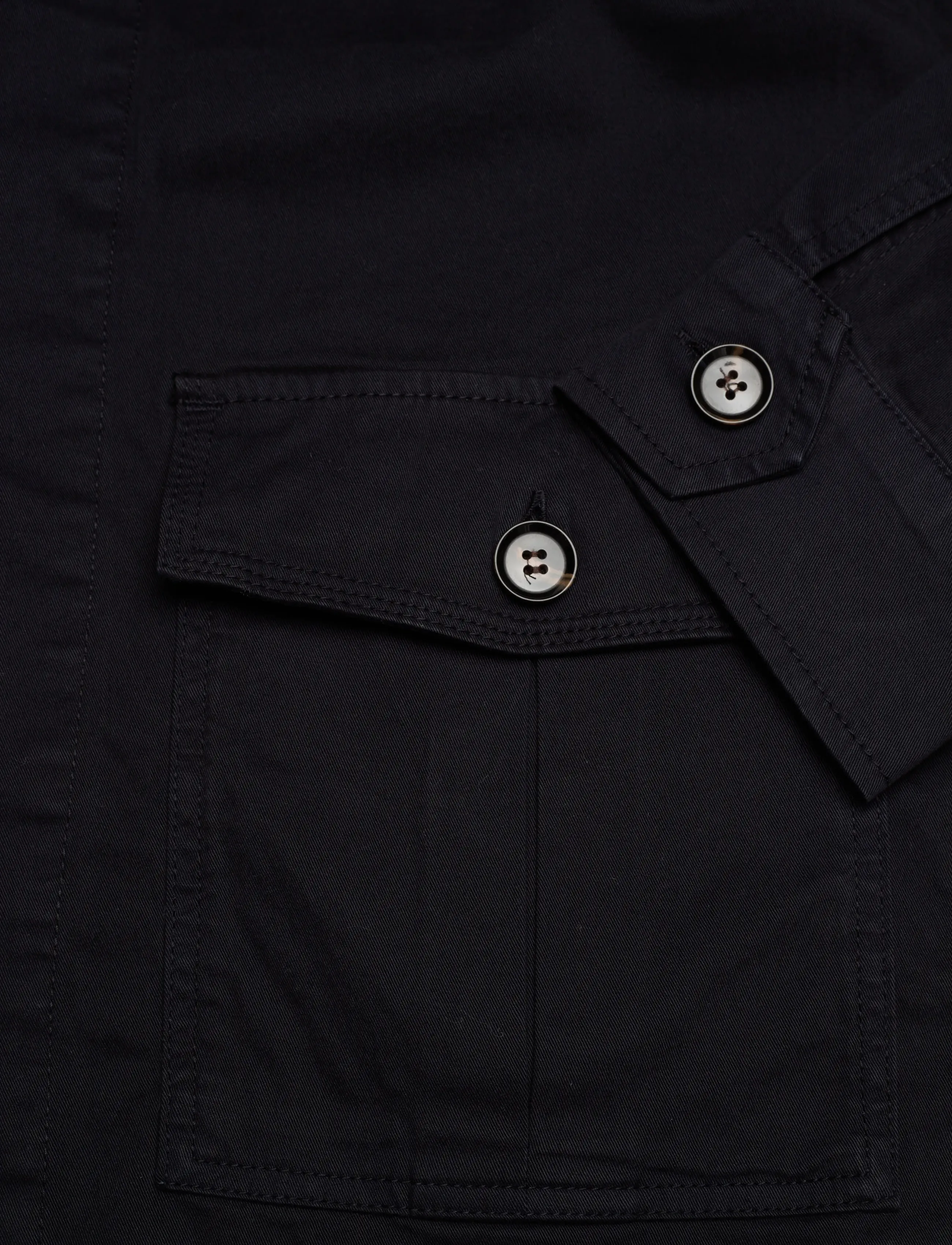 Oscar Jacobson - Safari Shirt Jacket - light jackets - navy - 3