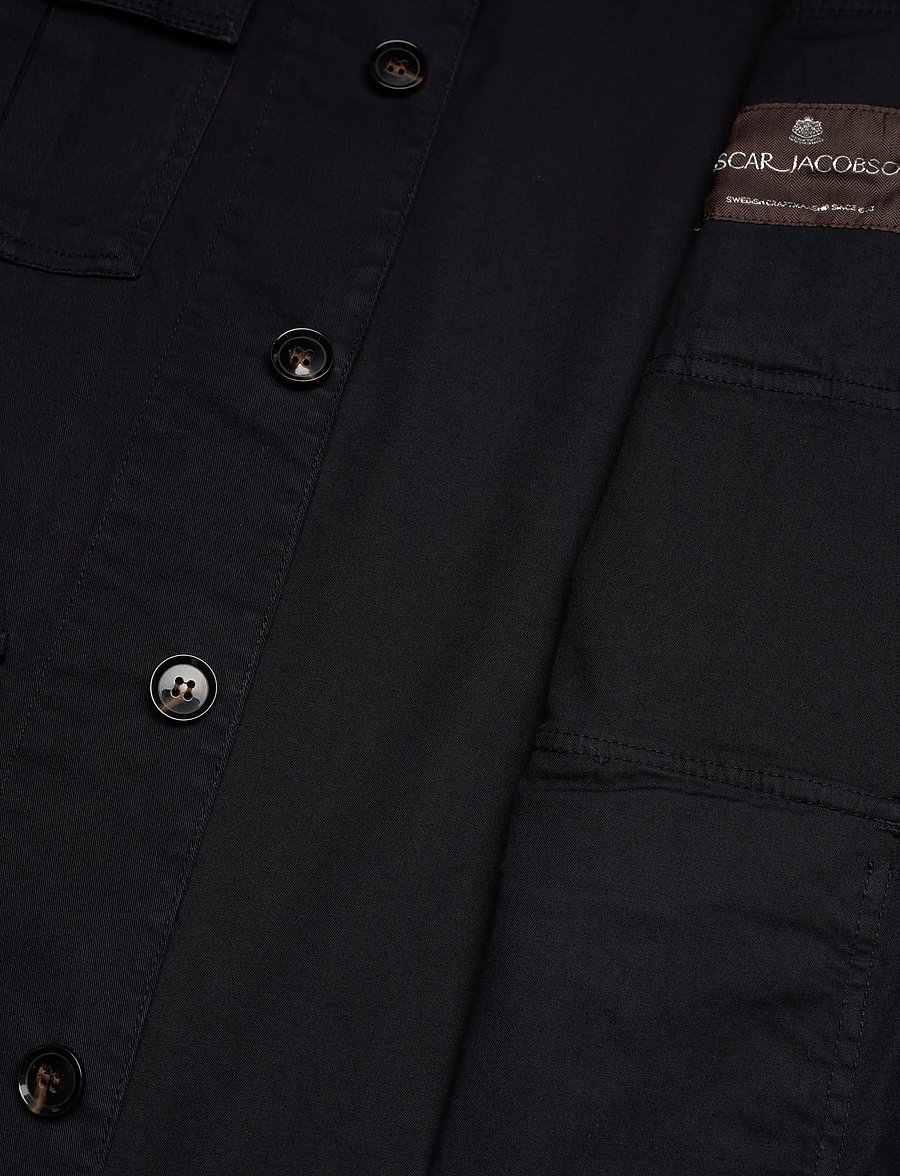 Oscar Jacobson - Safari Shirt Jacket - leichte jacken - navy - 4