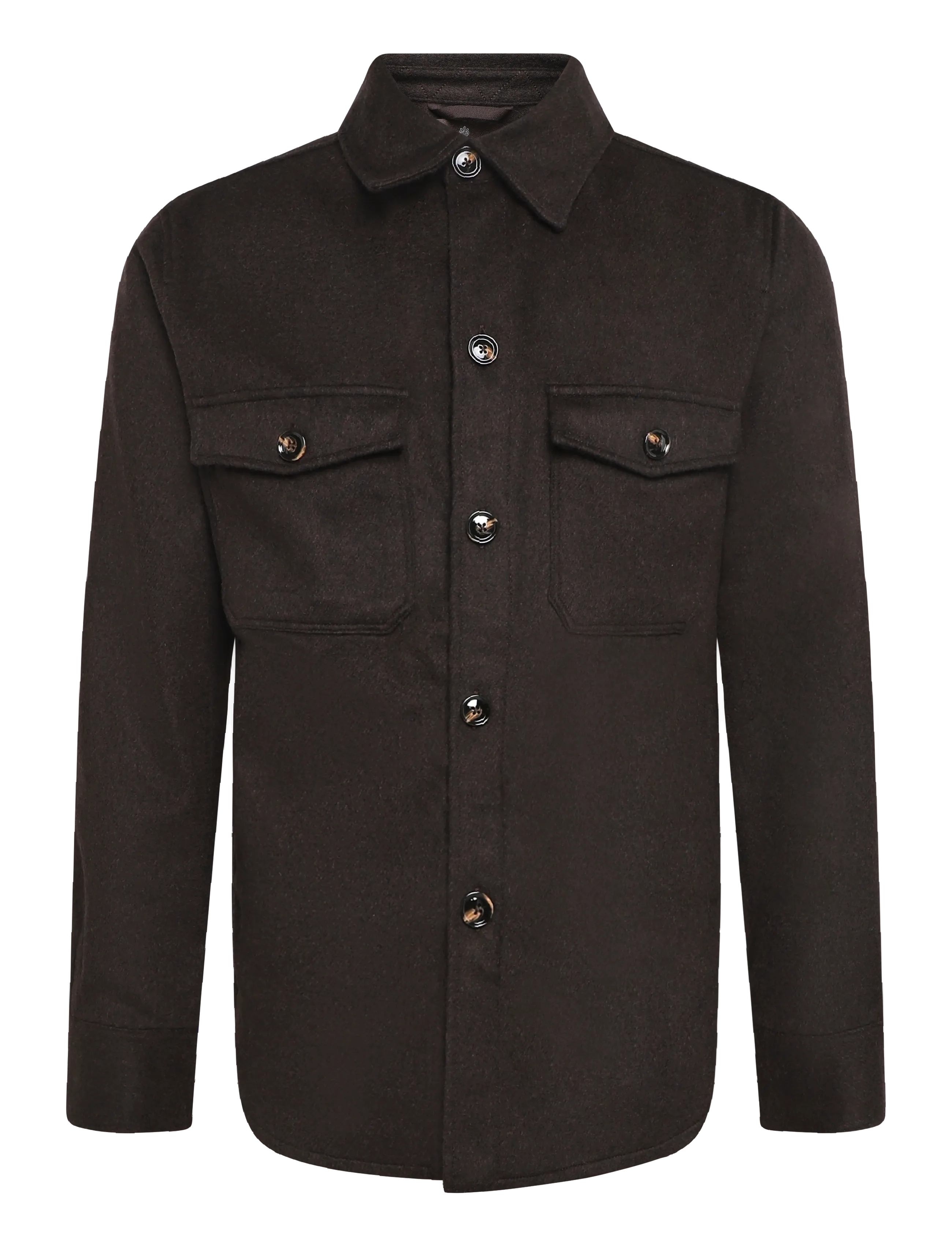 Oscar Jacobson Maverick Shirt Jacket, Herren, Hemdjacke, Braun, Gr.M