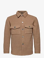 Milron Shirt Jacket - CAMEL BEIGE