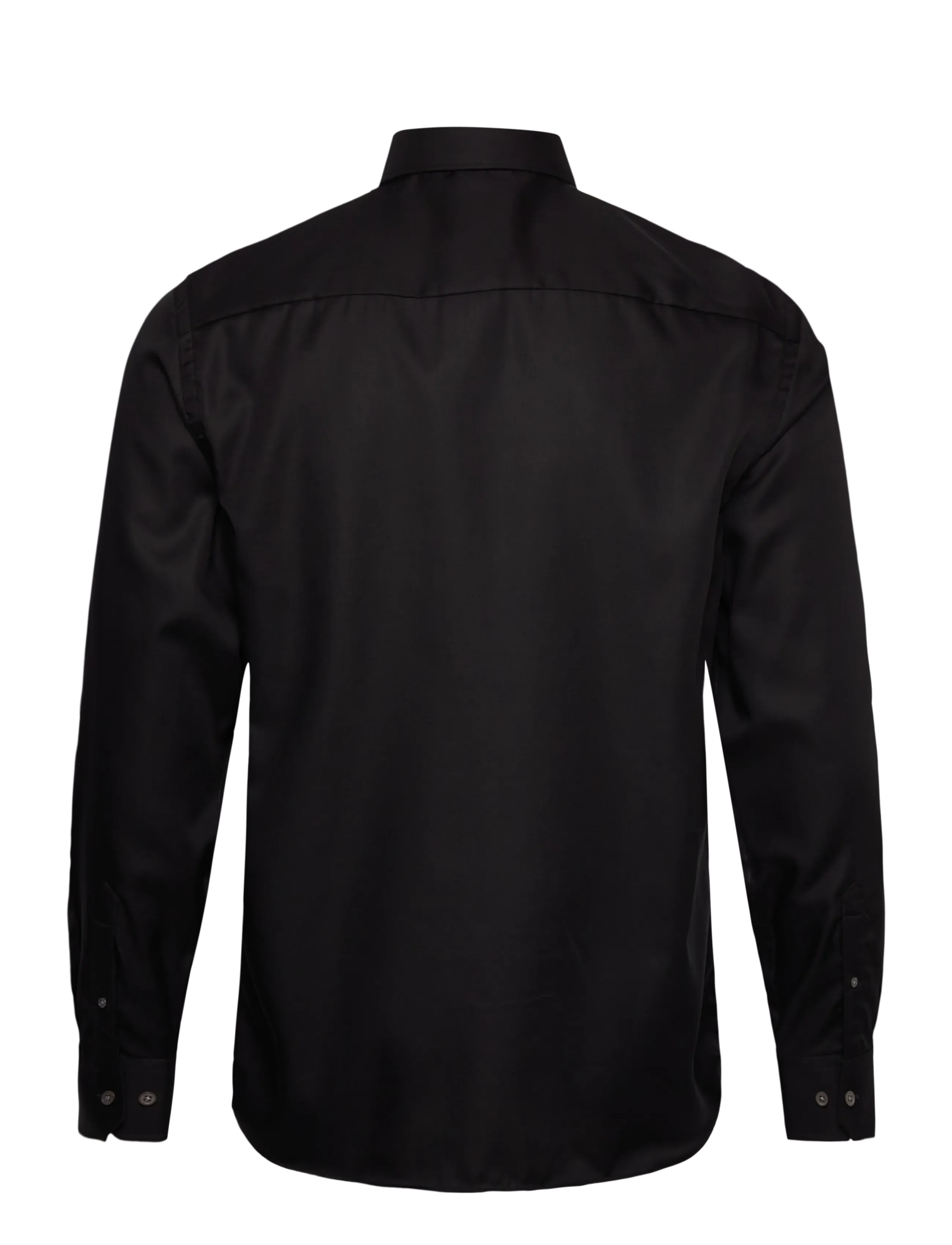 Oscar Jacobson - Slim Fit Cut Away Non Iron Twill - basic skjorter - black - 1