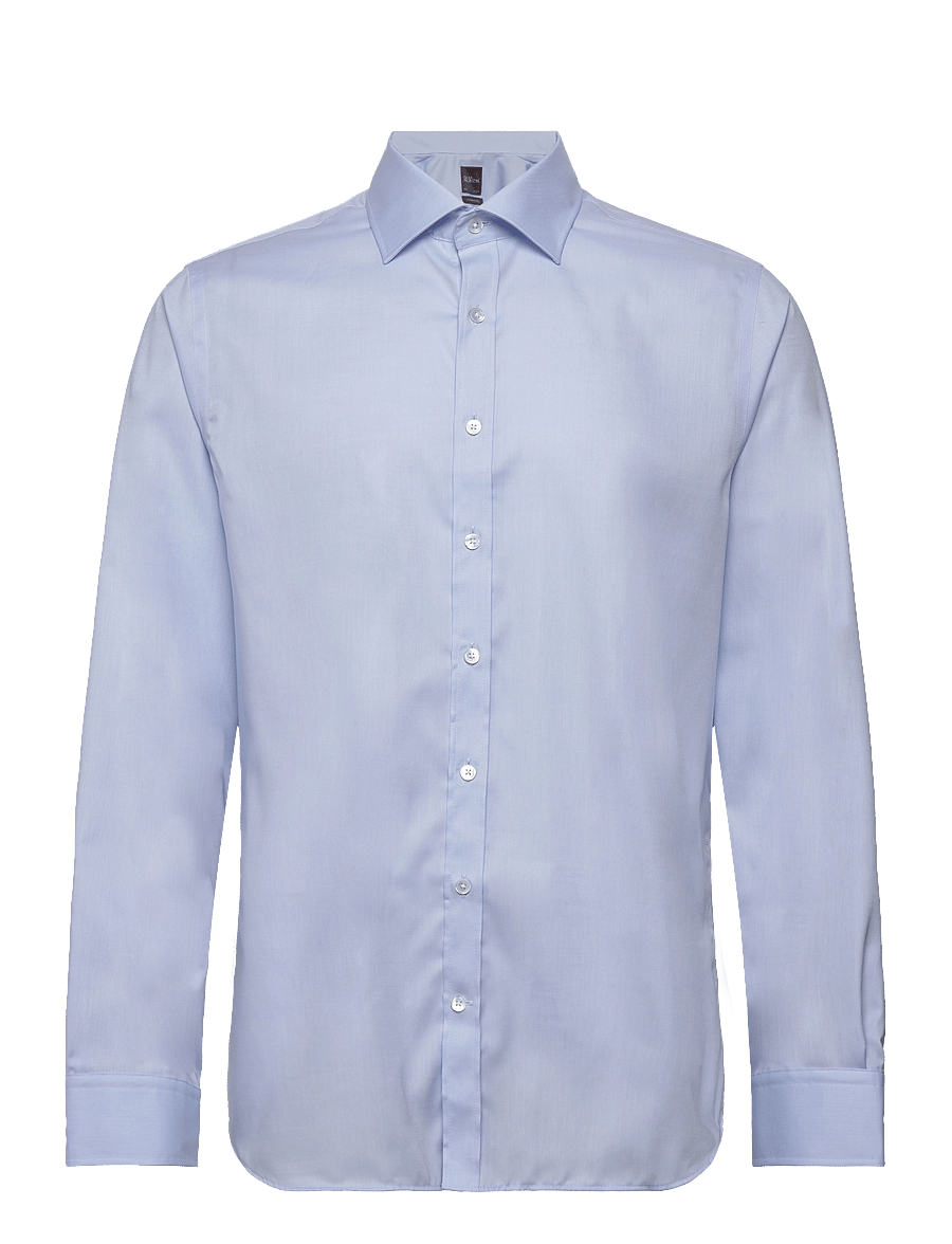 Oscar Jacobson - Slim Fit Cut Away Non Iron Twill - chemises basiques - light blue - 0