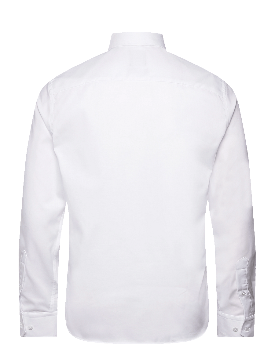 Oscar Jacobson - Slim Fit Cut Away Non Iron Twill - basic-hemden - optical white - 1