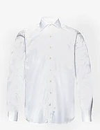 Reg Fit Cut Away Twill Shirt - OPTICAL WHITE