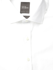 Oscar Jacobson - Reg Fit Cut Away Twill Shirt - basic skjortor - optical white - 2