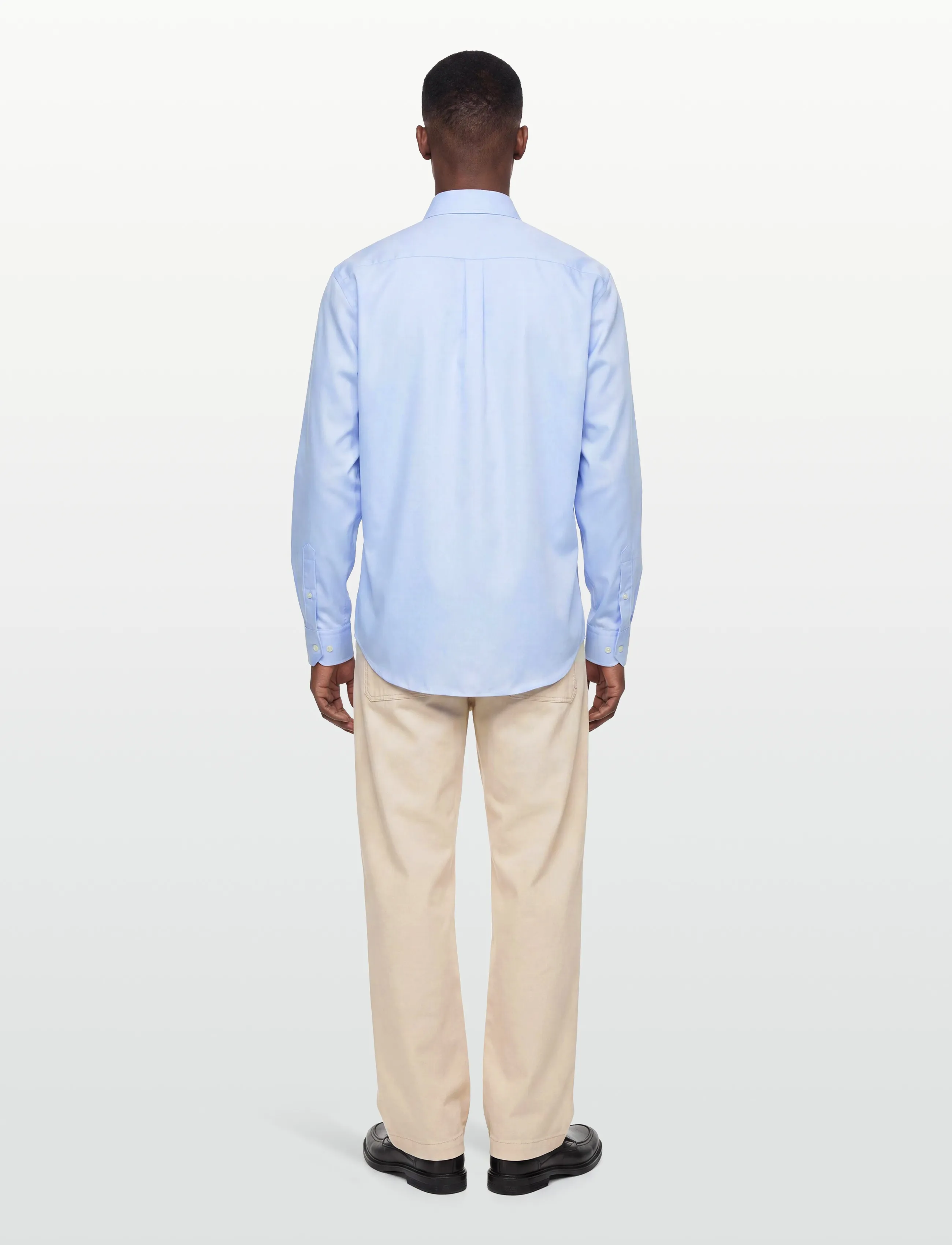 Oscar Jacobson - Reg Fit Cut Away Non Iron Twill - basic-hemden - light blue - 4
