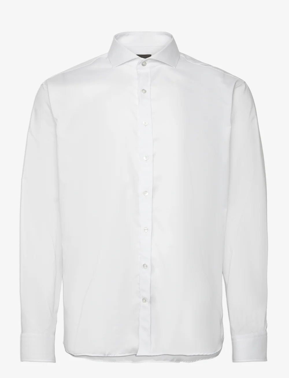 Oscar Jacobson - Reg Fit Cut Away Non Iron Twill - basic shirts - optical white - 0