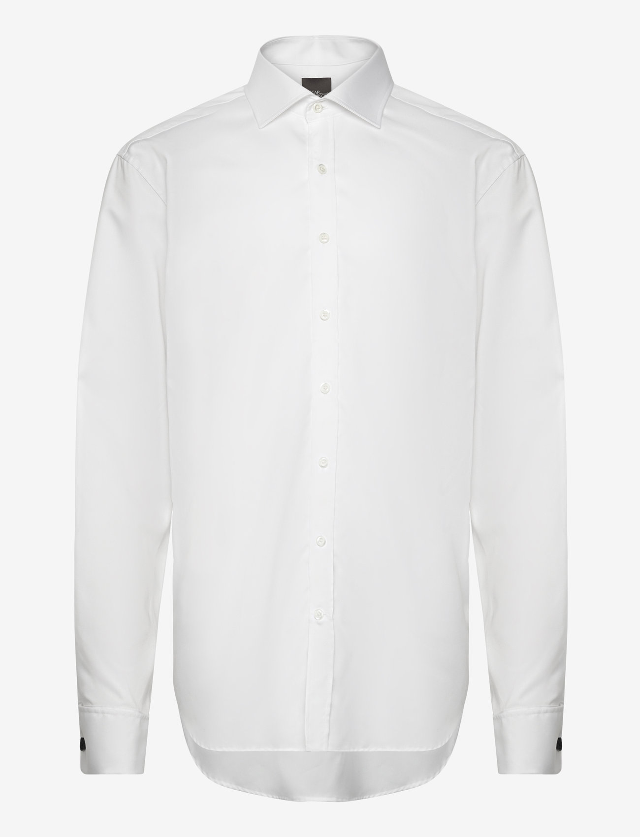 Oscar Jacobson - Reg Fit Cut Away Double Cuff - basic skjorter - optical white - 0