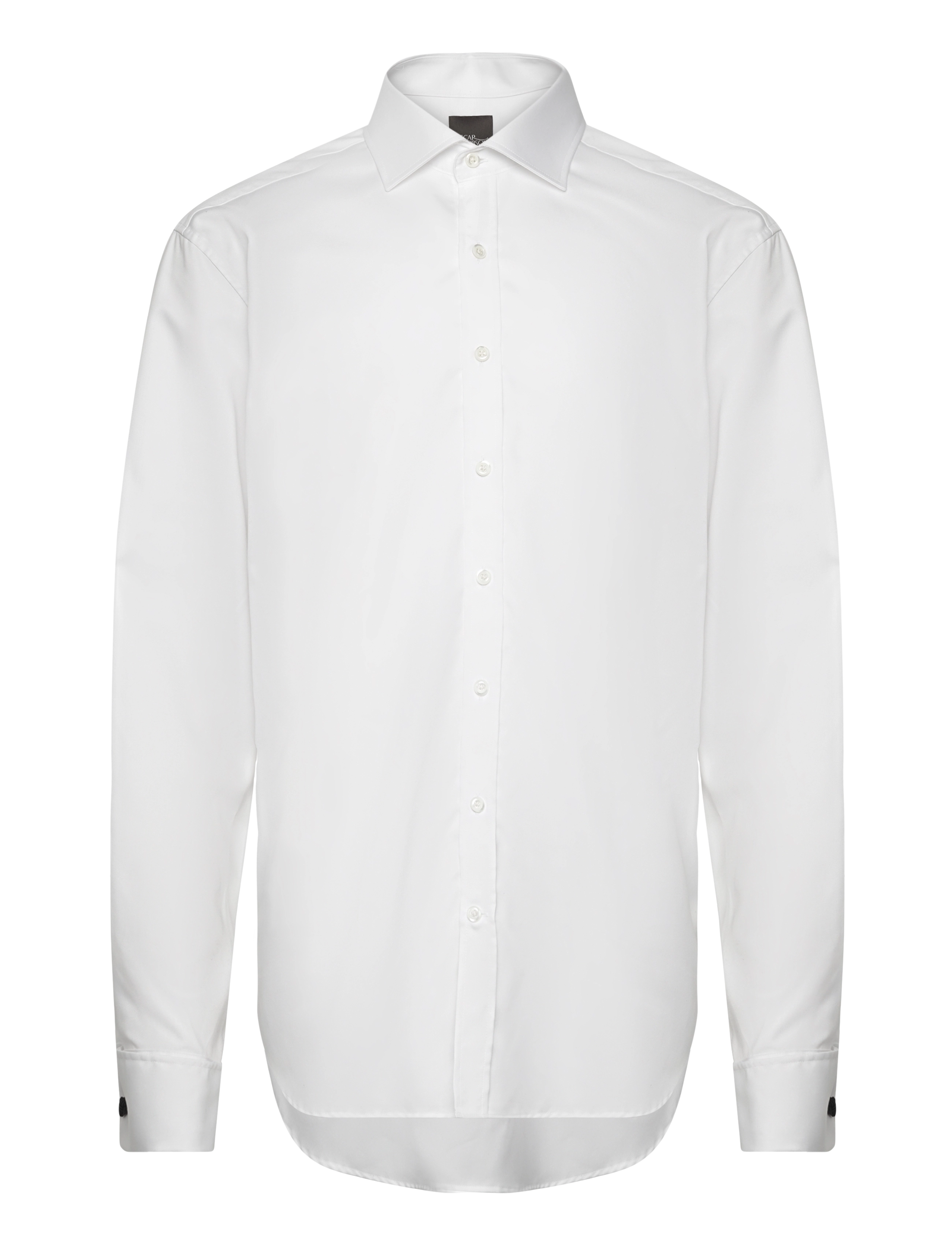 Oscar Jacobson Reg Fit Cut Away Double Cuff - Formelle Hemden - OPTICAL WHITE / white