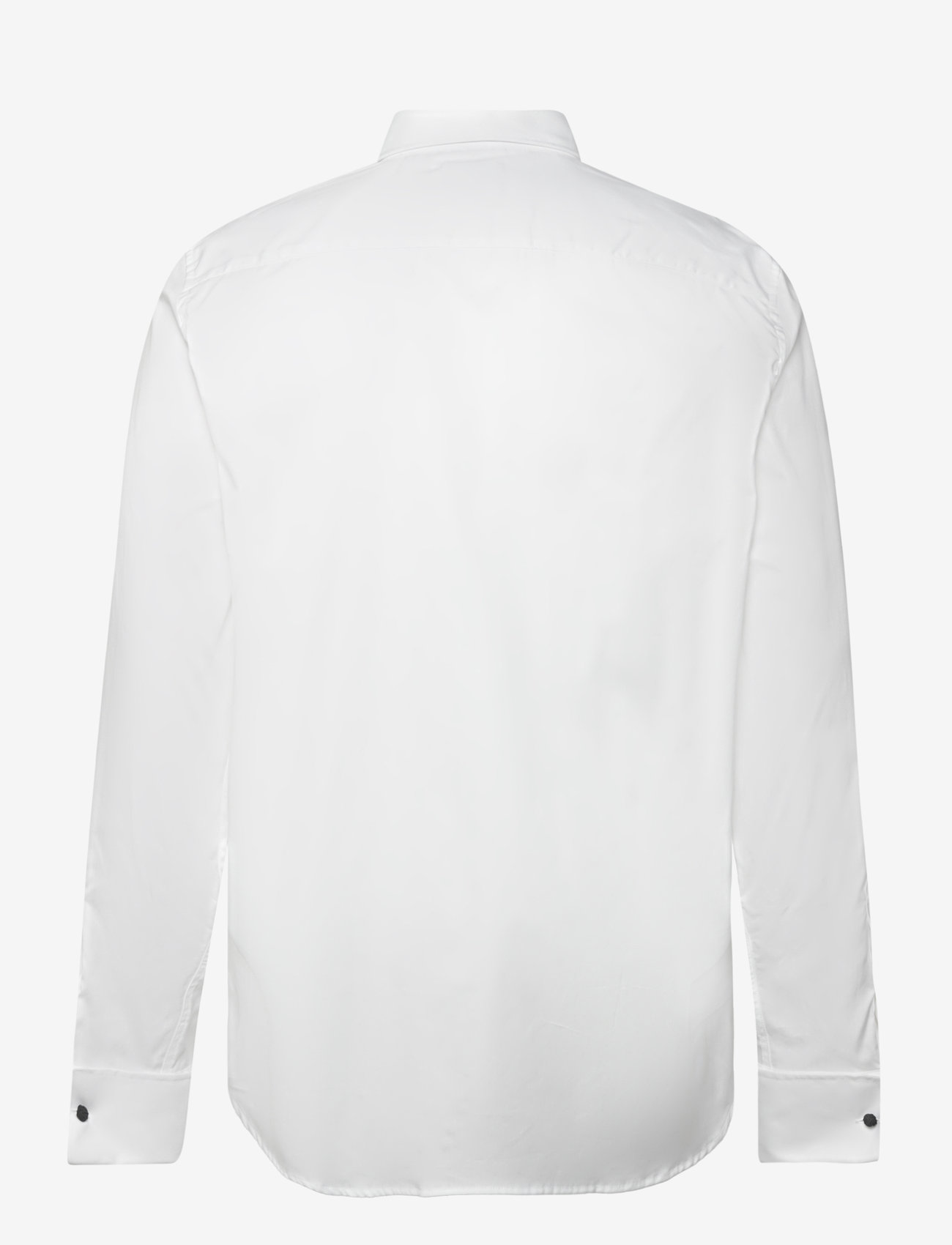 Oscar Jacobson - Slim Fit Cut Away Tuxedo Double Cuff Shirt - basic skjortor - optical white - 1