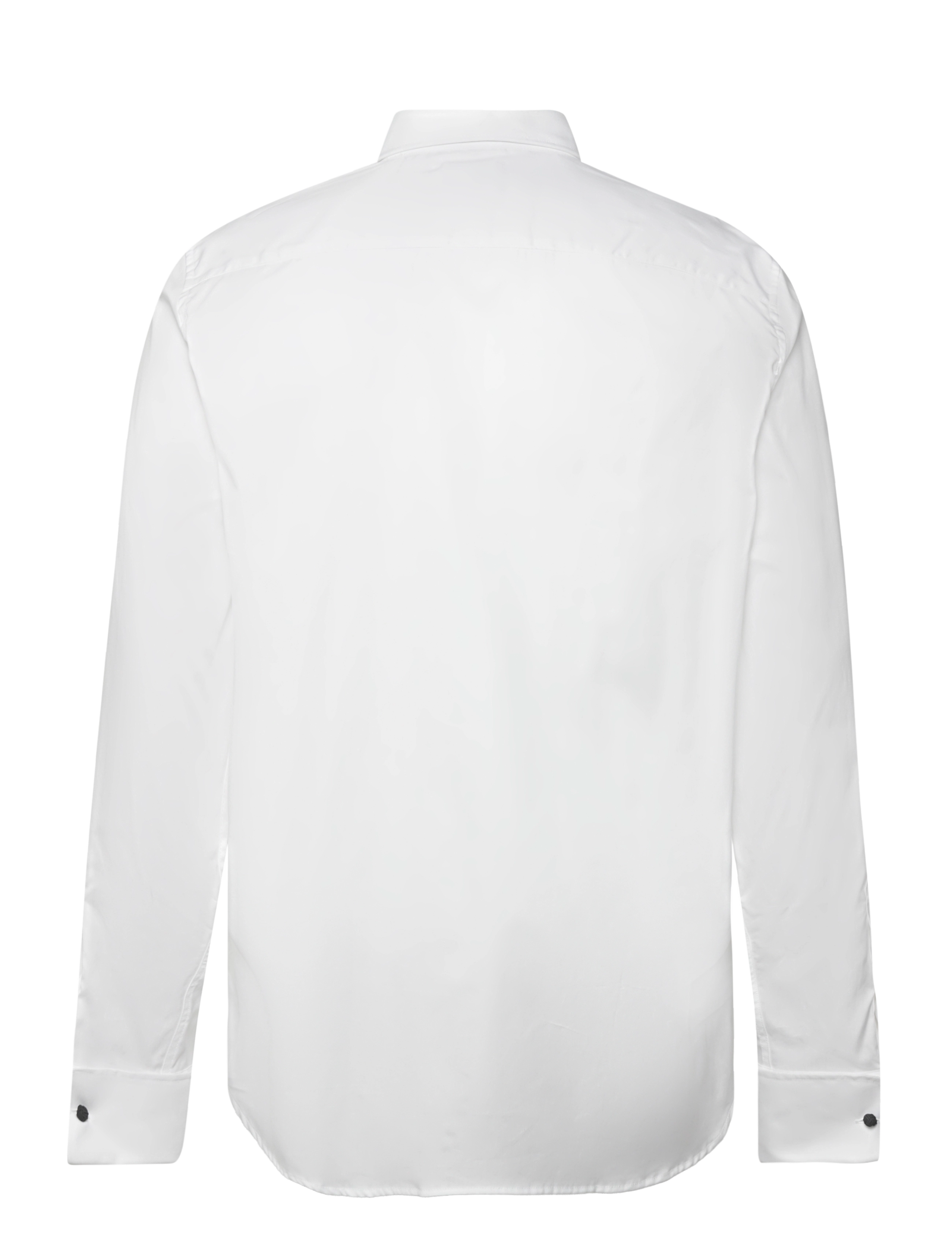 Oscar Jacobson - Slim Fit Cut Away Tuxedo Double Cuff Shirt - basic-hemden - optical white - 1