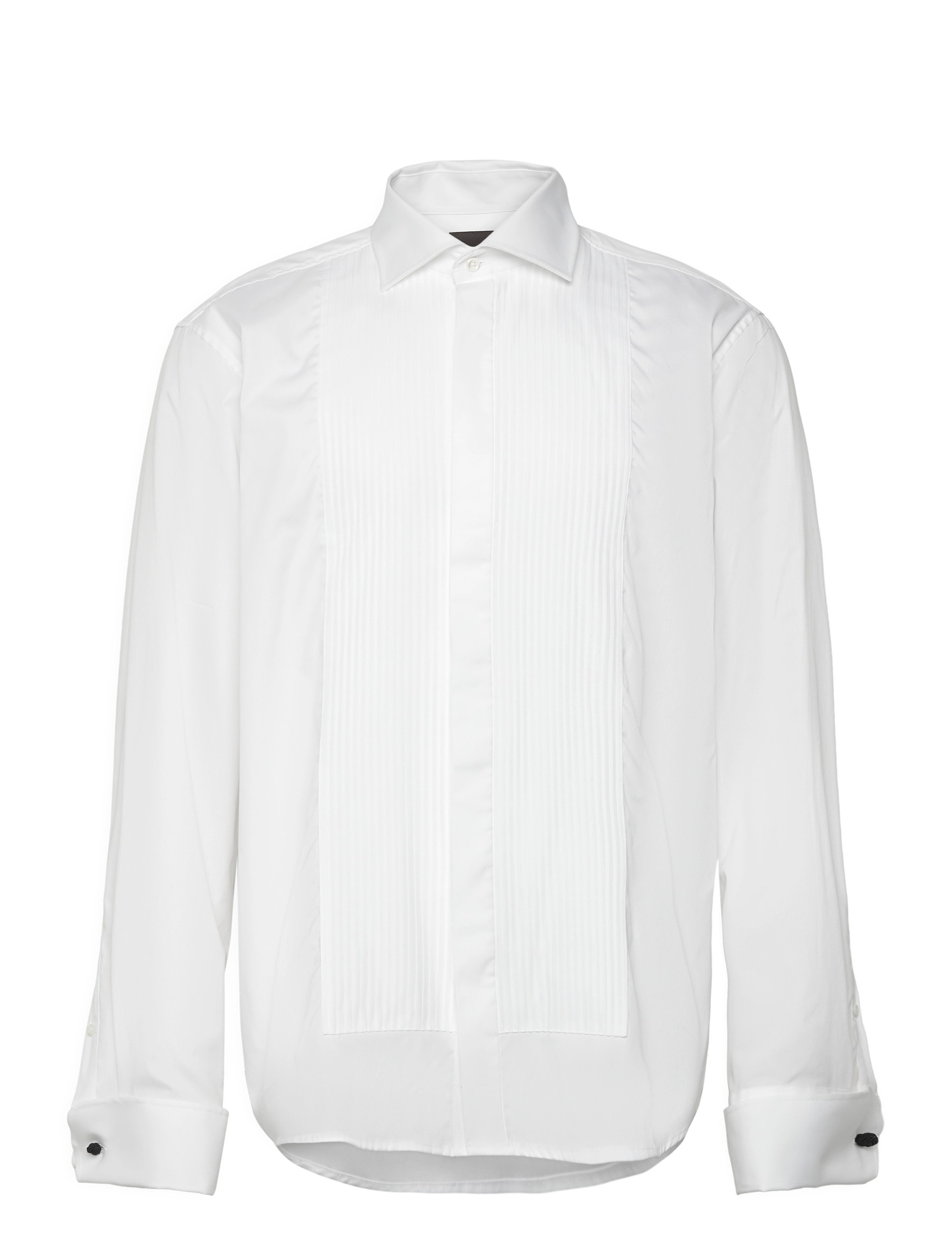 Oscar Jacobson Reg Fit Cut Away Tuxedo Double Cuff Shirt, 44, White, Skjorter > Smokingskjorter, Herre