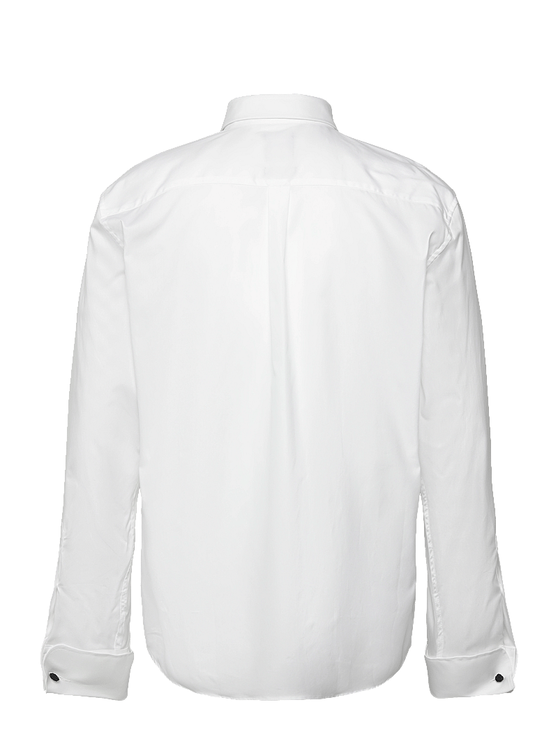 Oscar Jacobson - Reg Fit Cut Away Tuxedo Double Cuff Shirt - basic skjorter - optical white - 1