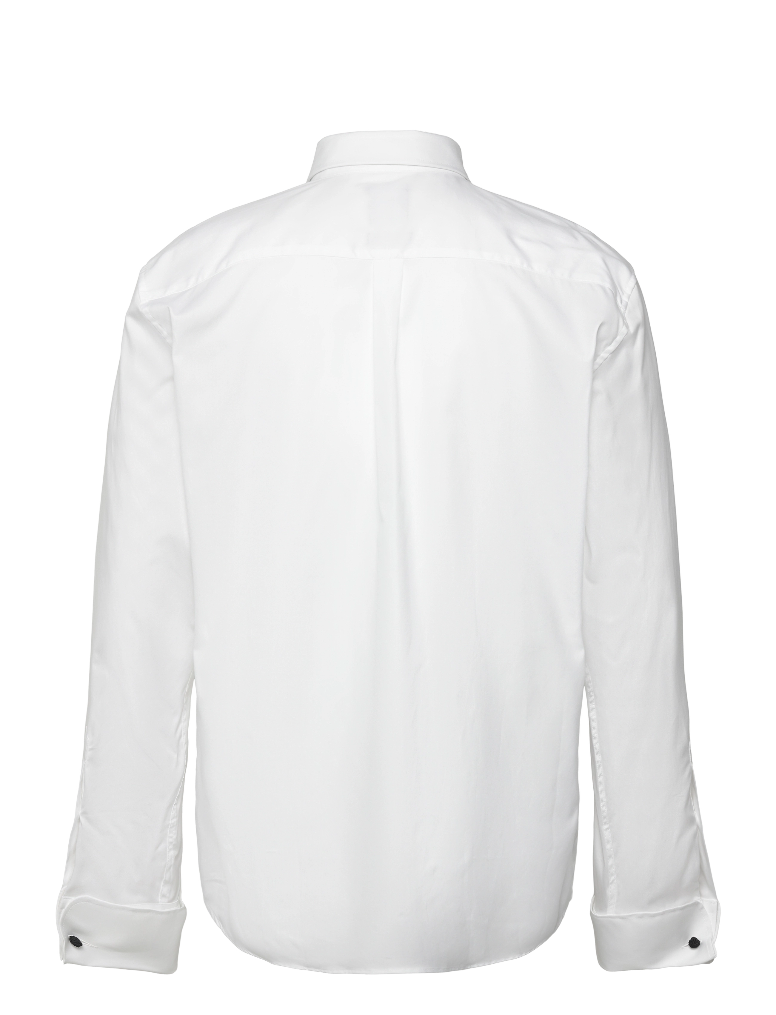 Oscar Jacobson - Reg Fit Cut Away Tuxedo Double Cuff Shirt - basic-hemden - optical white - 1