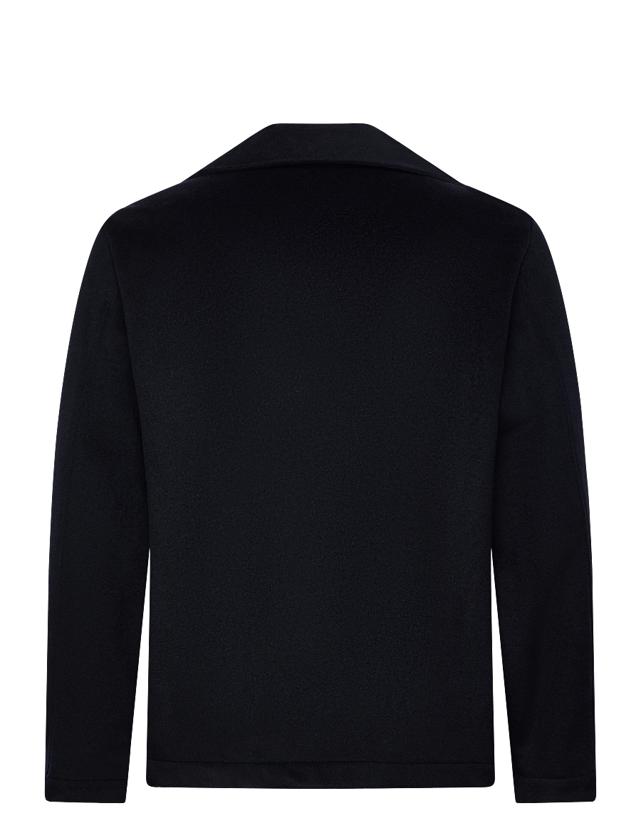 Oscar Jacobson - Maddan Shirt Jacket - cardigans - navy - 2