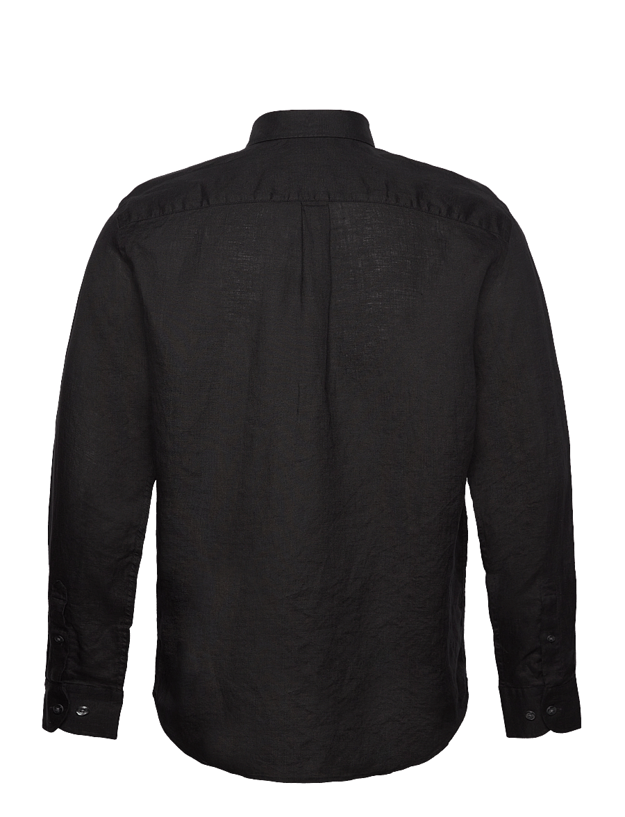 Oscar Jacobson - Reg Fit BD Signature Linen - black - 1