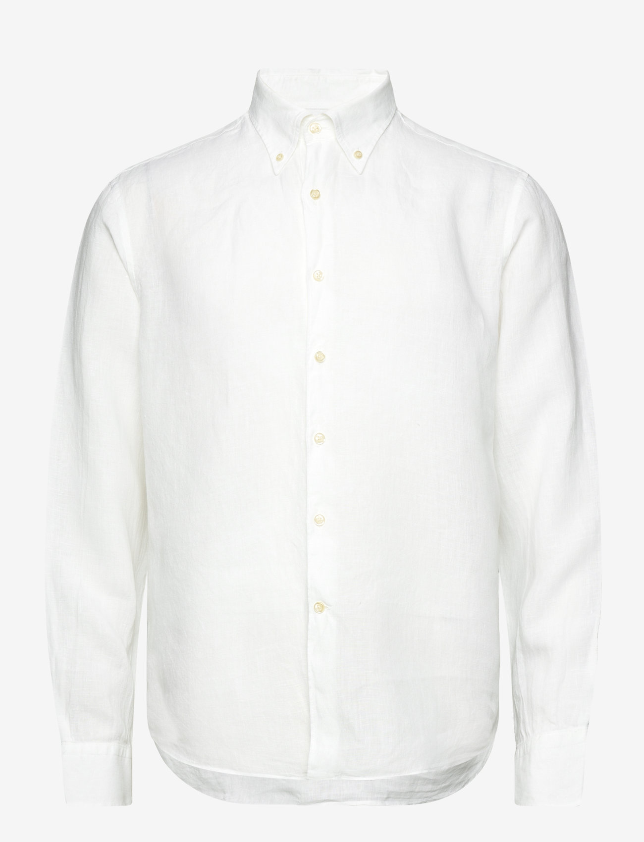 Oscar Jacobson - Reg Fit BD Signature Linen - optical white - 0