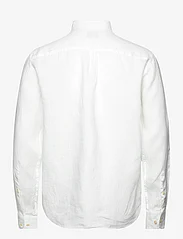 Oscar Jacobson - Reg Fit BD Signature Linen - basic skjortor - optical white - 1