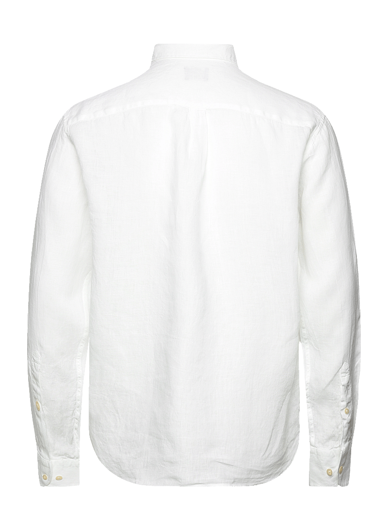 Oscar Jacobson - Reg Fit BD Signature Linen - optical white - 1