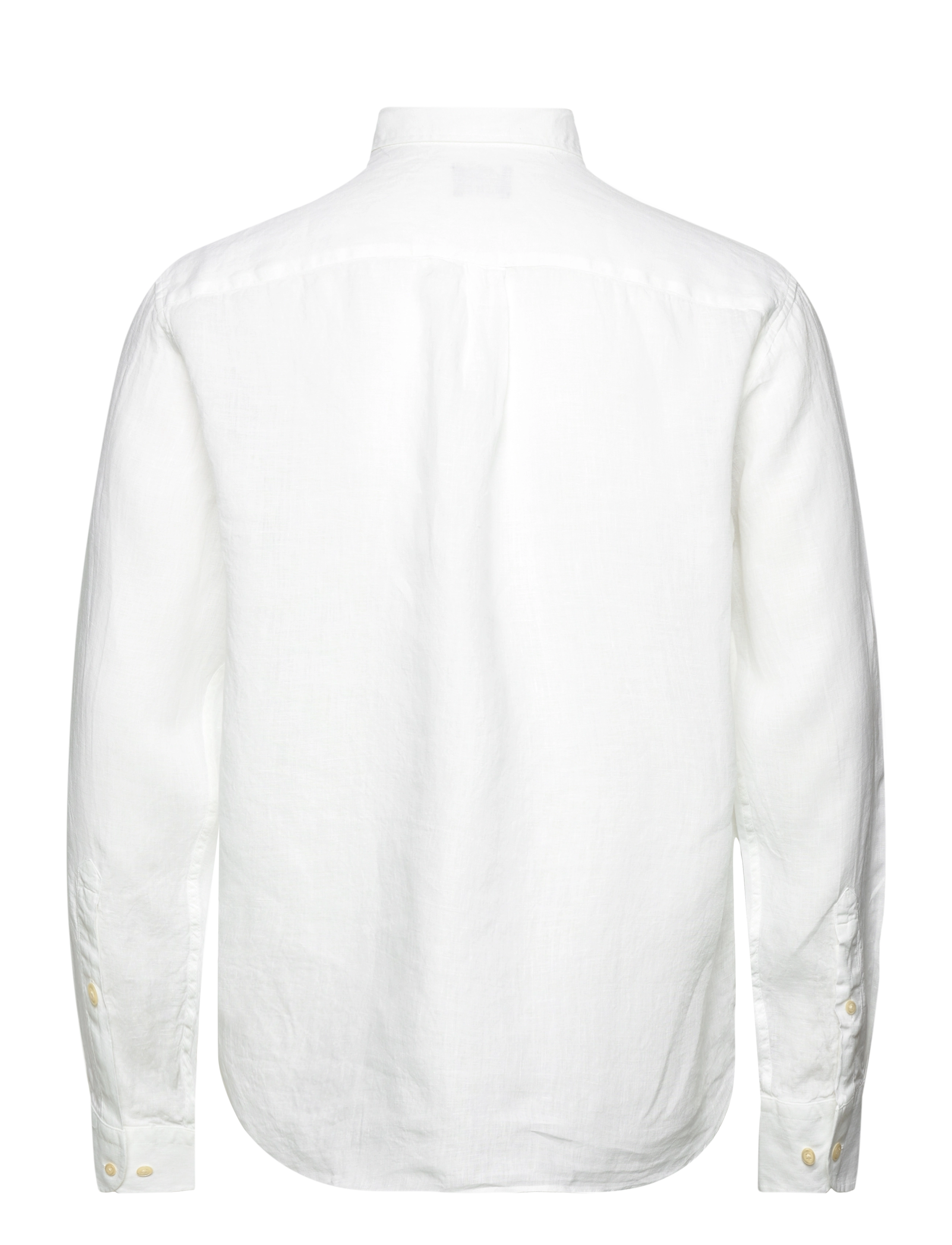 Oscar Jacobson - Reg Fit BD Signature Linen - optical white - 1