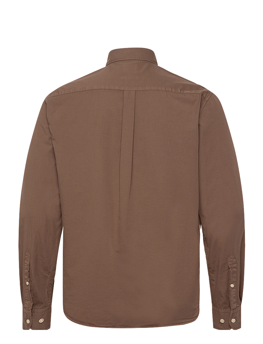 Oscar Jacobson - Reg Fit Wide Spread C GD Twill - basic-hemden - light army green - 1