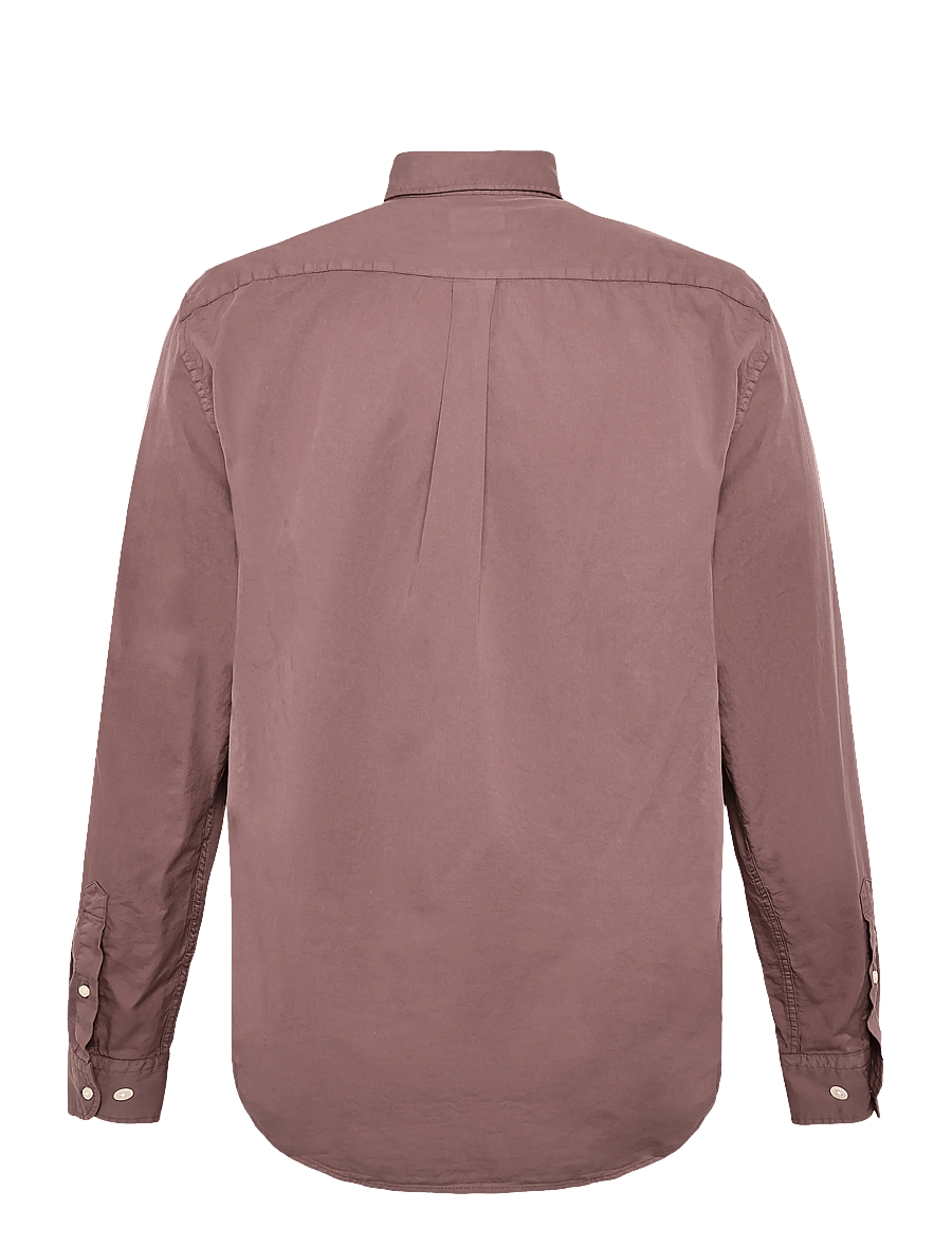 Oscar Jacobson - Reg Fit Wide Spread C GD Twill - basic-hemden - purple - 2