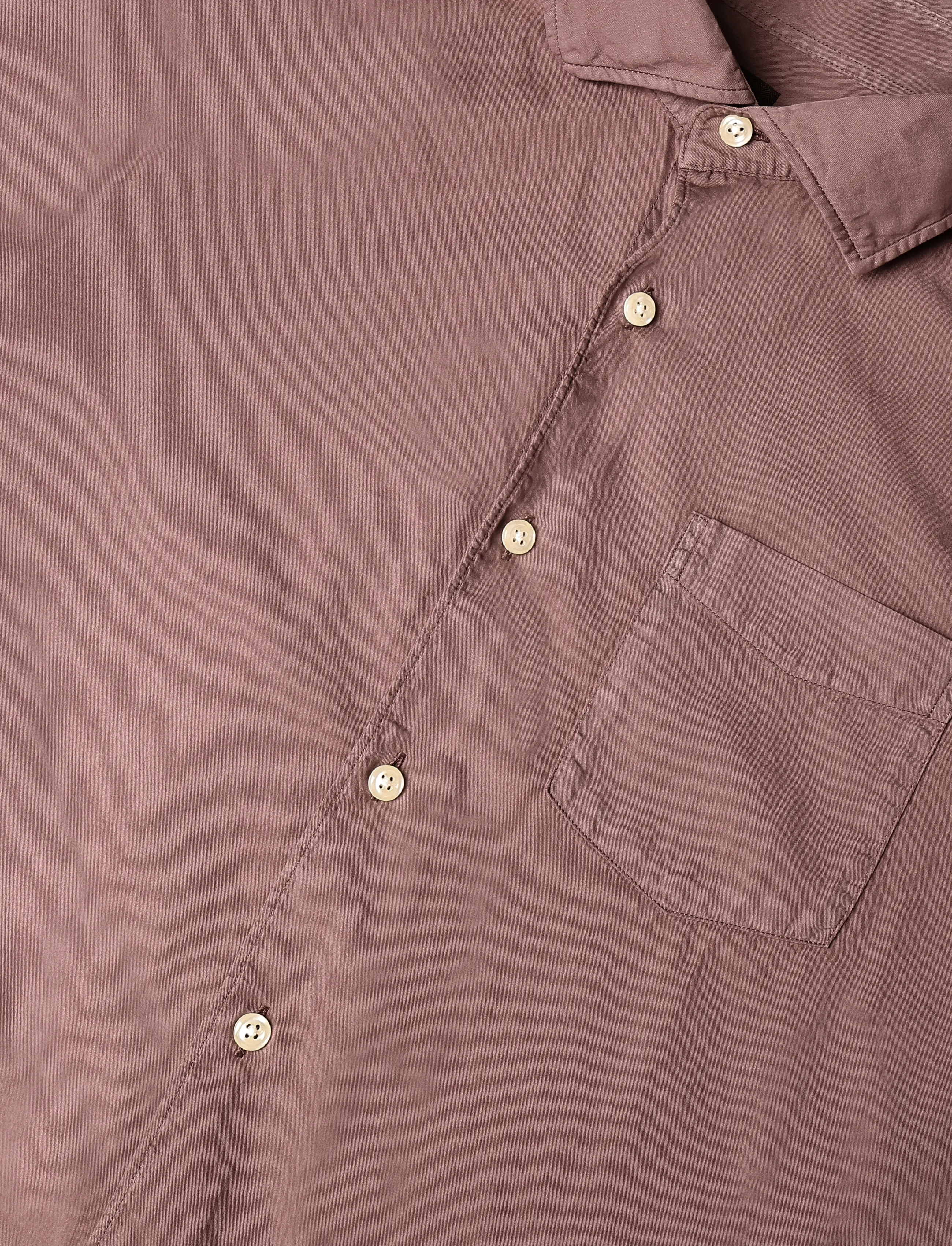 Oscar Jacobson - Reg Fit Wide Spread C GD Twill - basic skjortor - purple - 5