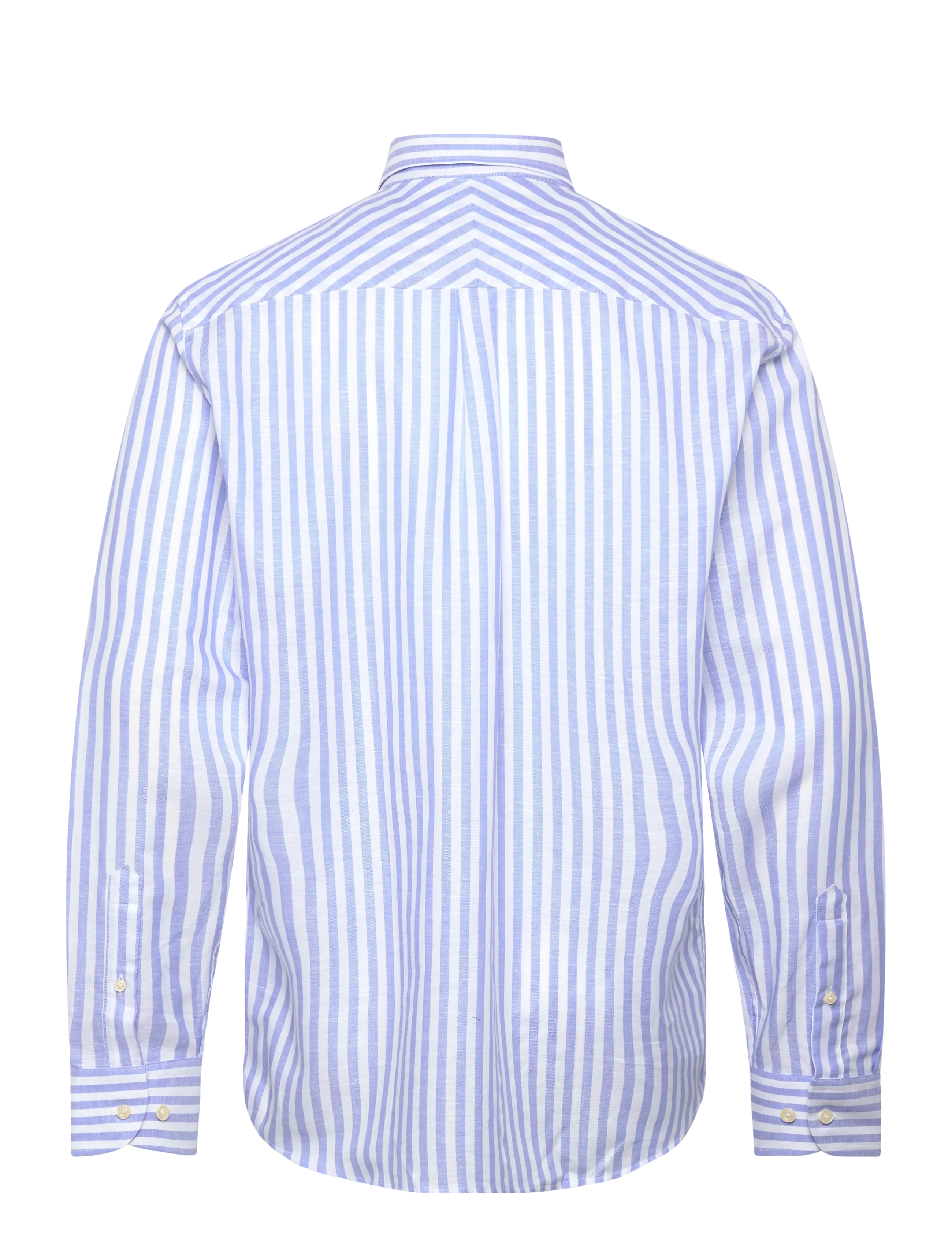 Oscar Jacobson - Reg Fit BD Wide Stripe Shirt - basic skjorter - caribbean blue - 2