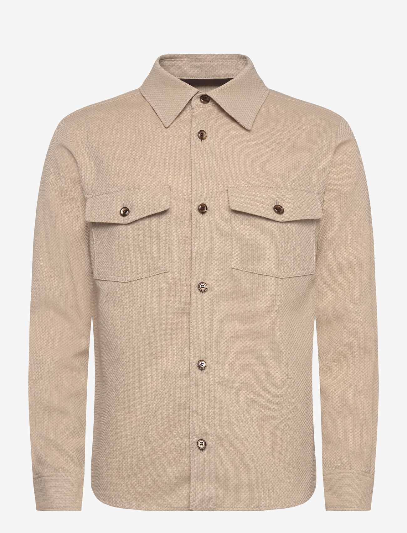 Oscar Jacobson - Magnus Shirt Jacket - shop by occasion - beige - 0