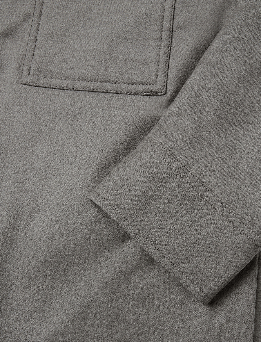 Oscar Jacobson - Flannel Shirt Jacket - hybrid-jacken - beige melange - 3