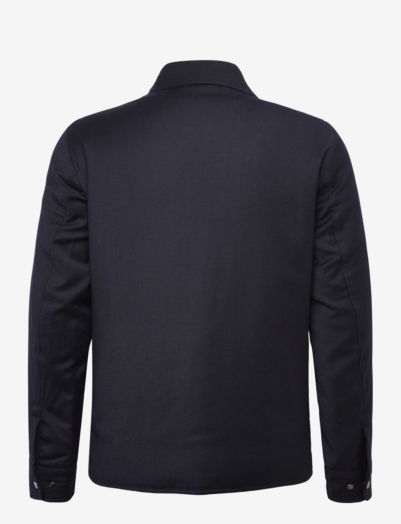 Oscar Jacobson - Flanell Shirt Jacket - hybridjakker - navy - 1