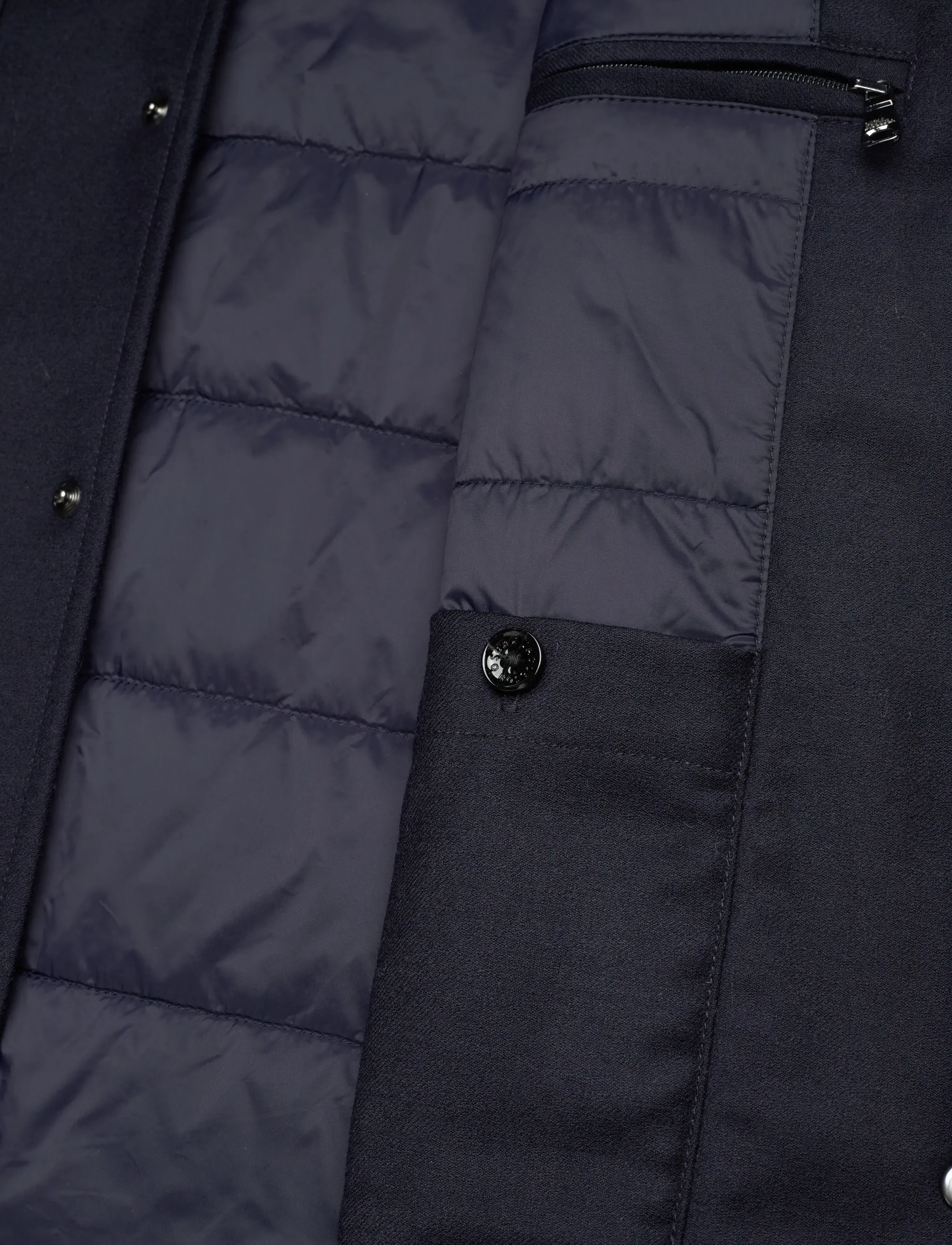 Oscar Jacobson - Flanell Shirt Jacket - hübriidjoped - navy - 4