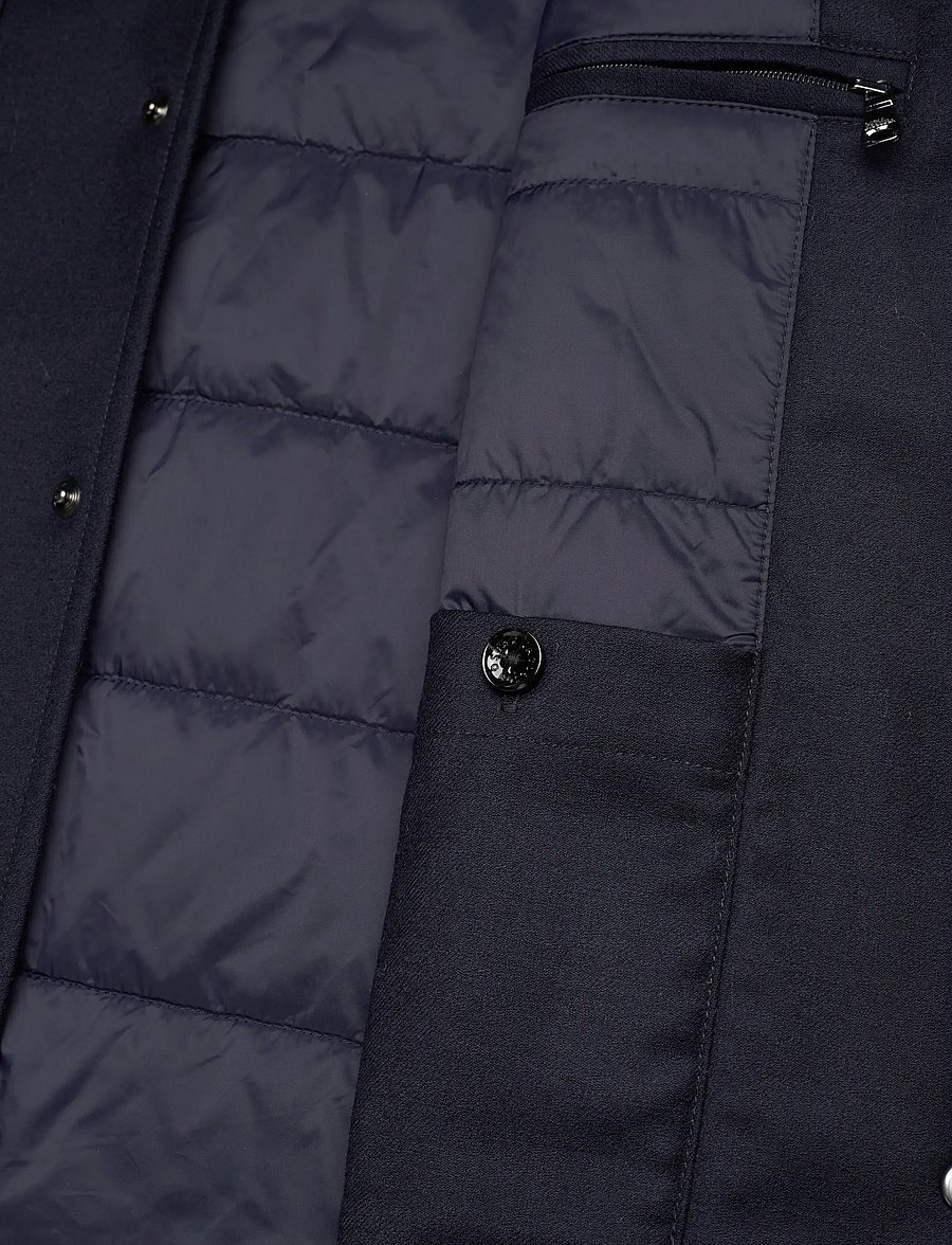 Oscar Jacobson - Flanell Shirt Jacket - hübriidjoped - navy - 4