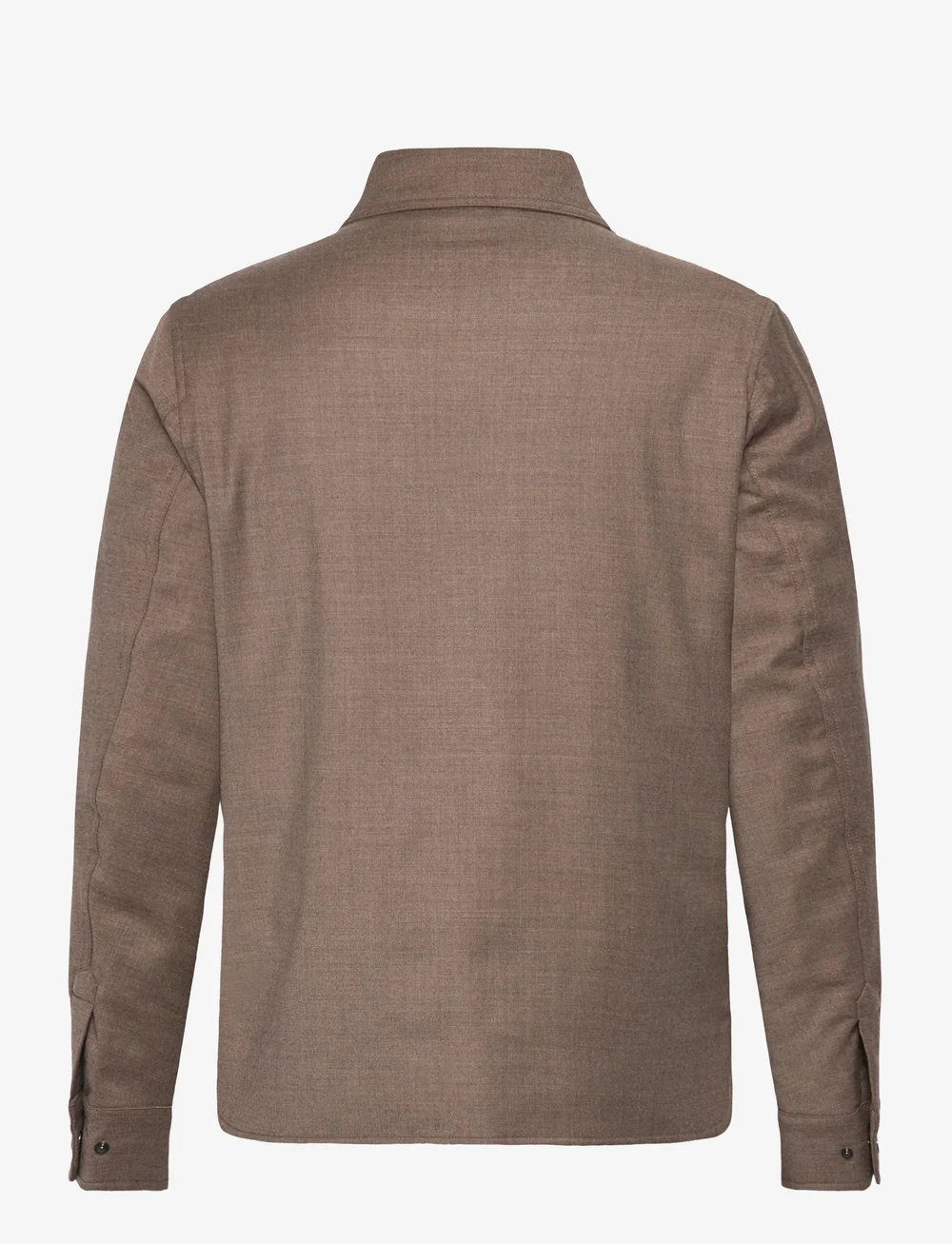 Oscar Jacobson - Flanell Shirt Jacket - hübriidjoped - walnut beige - 1