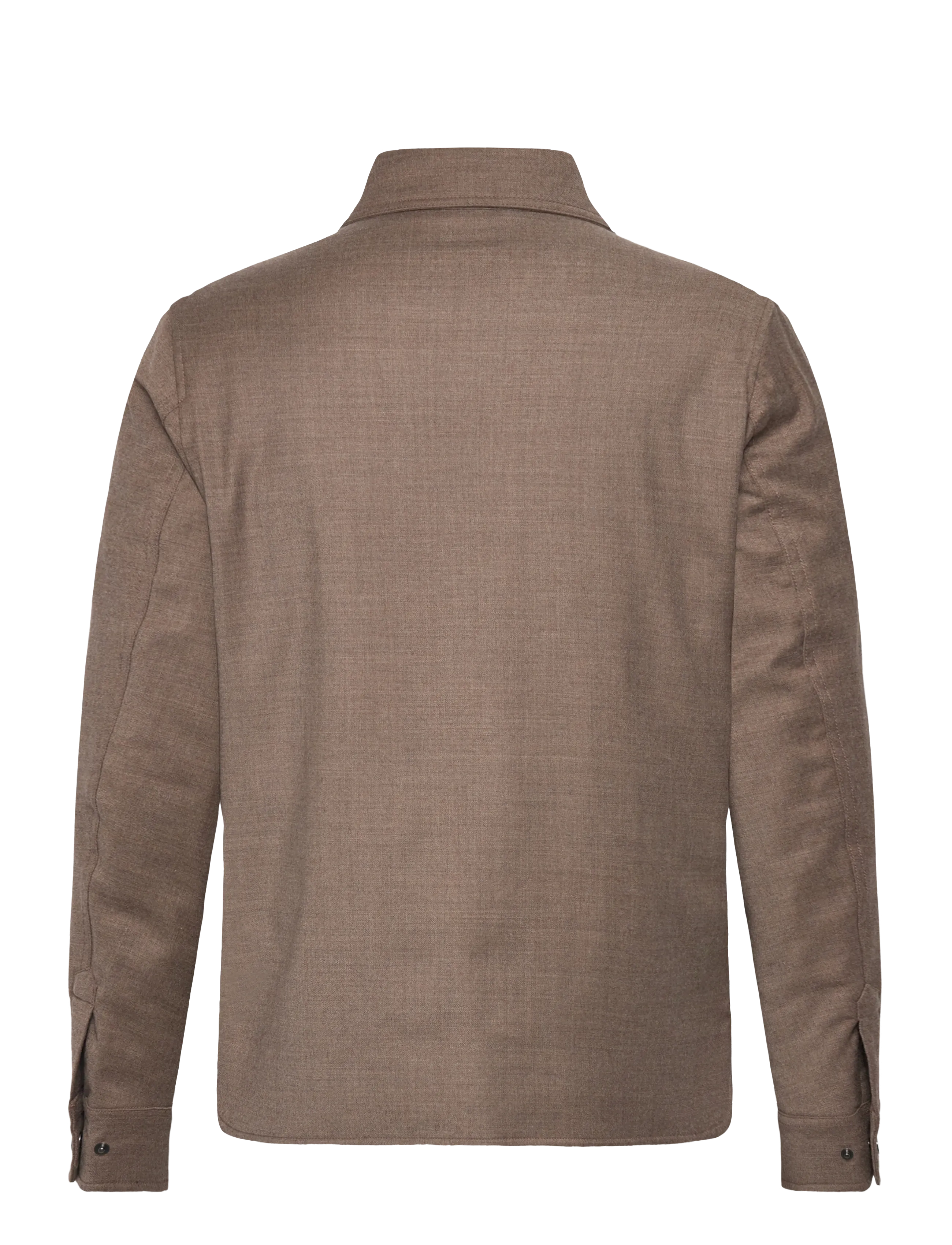 Oscar Jacobson - Flanell Shirt Jacket - hybrid-jacken - walnut beige - 1