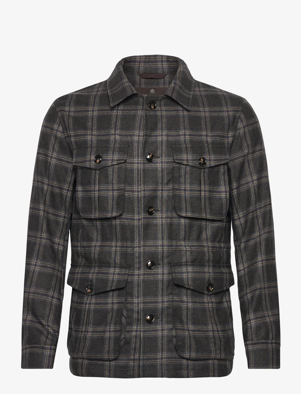 Oscar Jacobson - Sirolo Shirt Jacket - vinterjakker - dark brown - 0