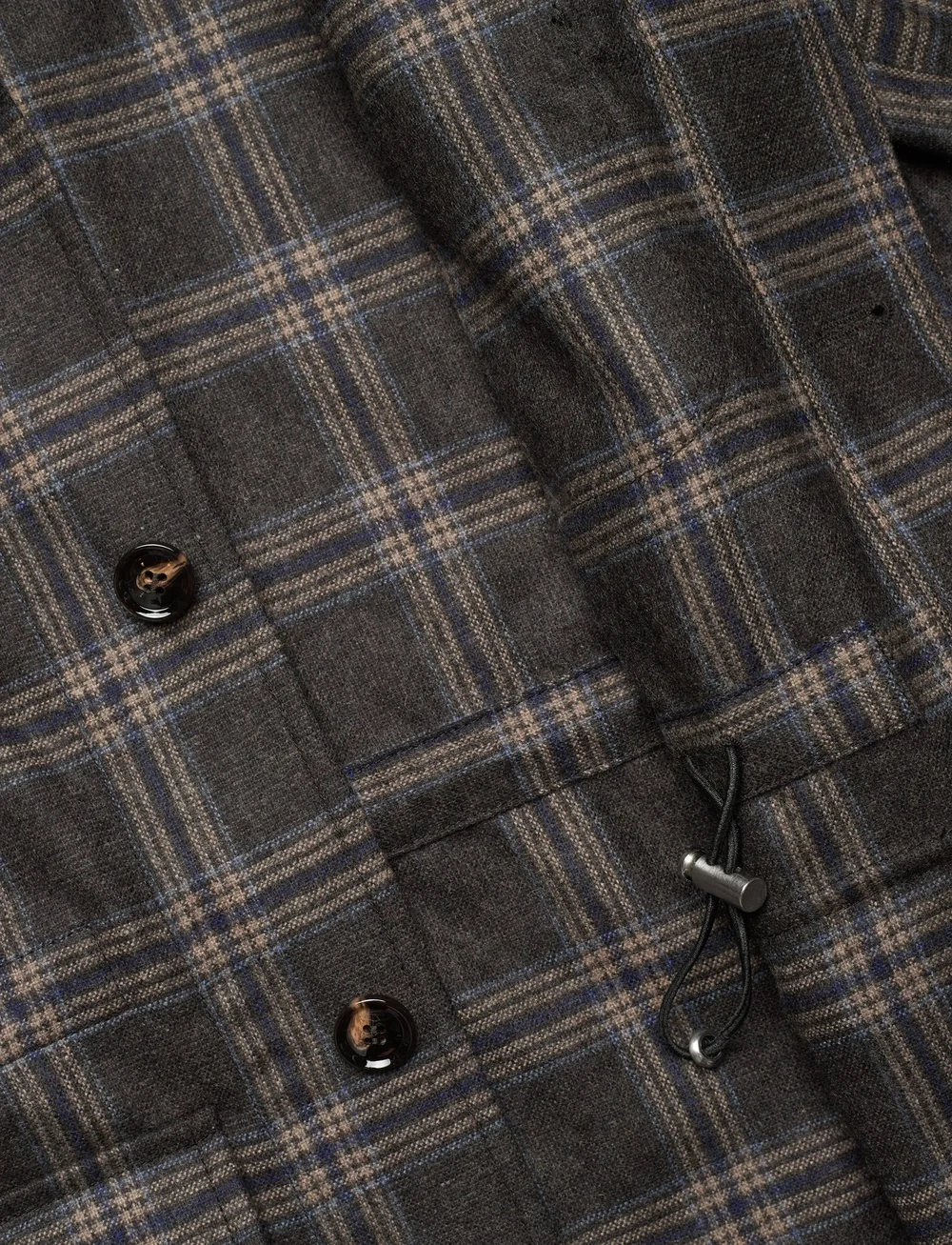 Oscar Jacobson - Sirolo Shirt Jacket - vinterjakker - dark brown - 4