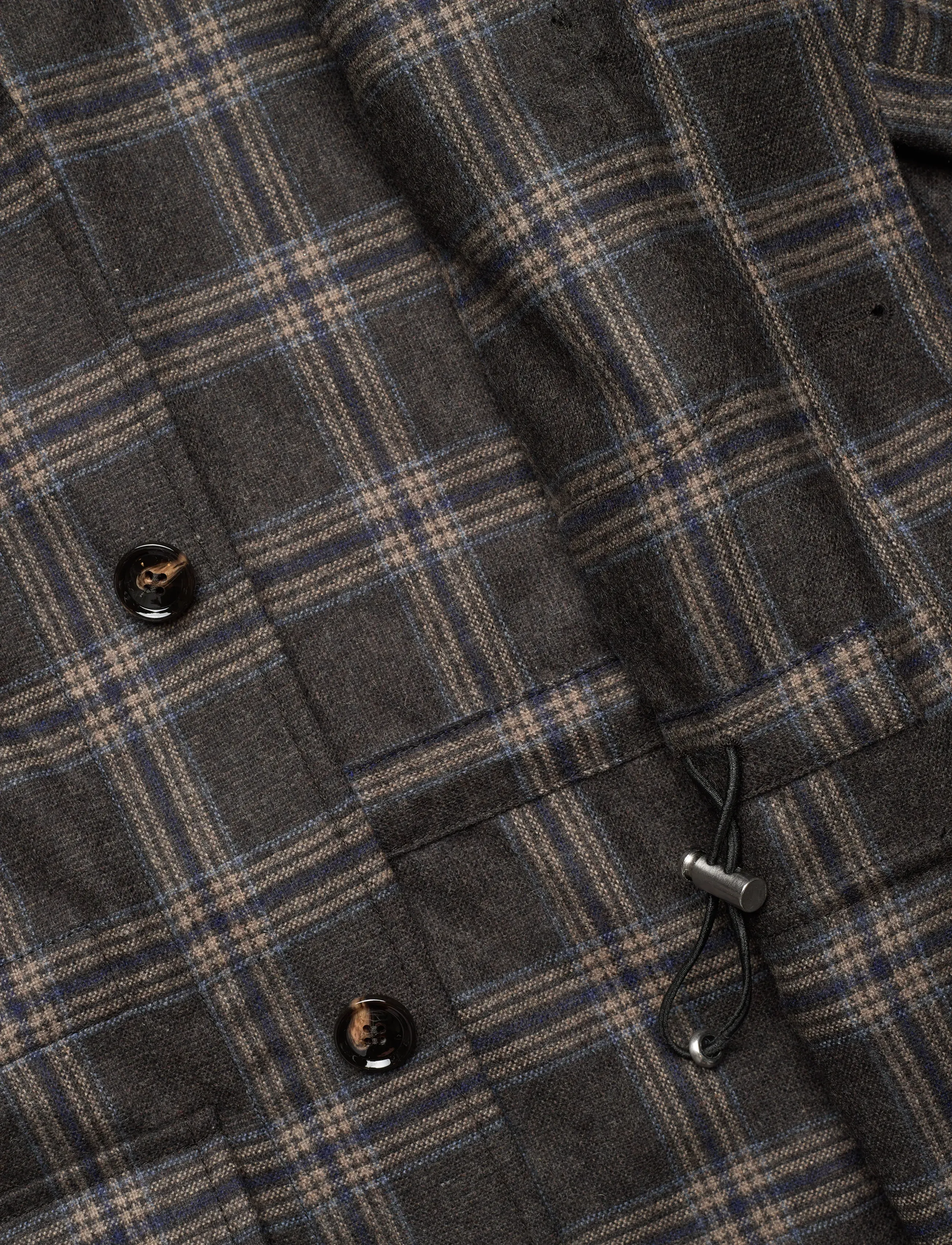 Oscar Jacobson - Sirolo Shirt Jacket - jakker - dark brown - 4