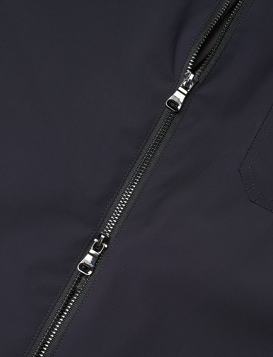 Oscar Jacobson - Light Zipped Shirt Jacket - osta olukorra järgi - navy - 4
