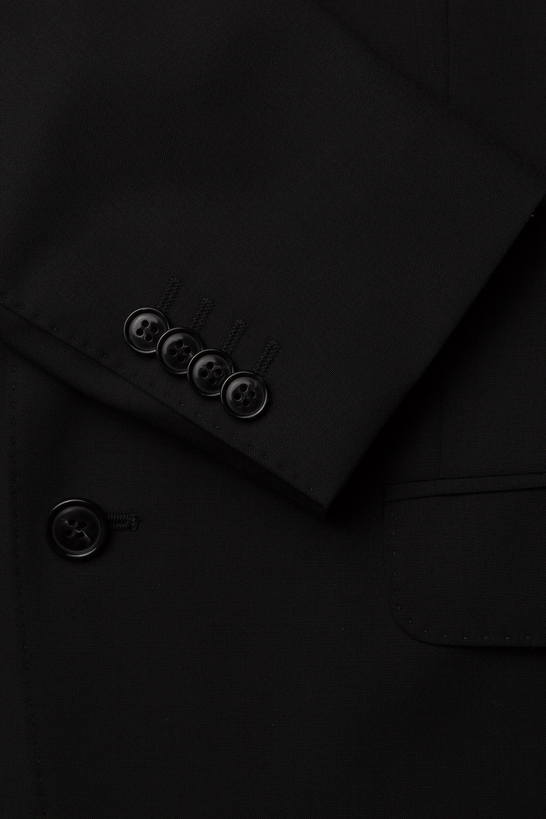 Oscar Jacobson - Falk Blazer - single breasted blazers - 310 - black - 3