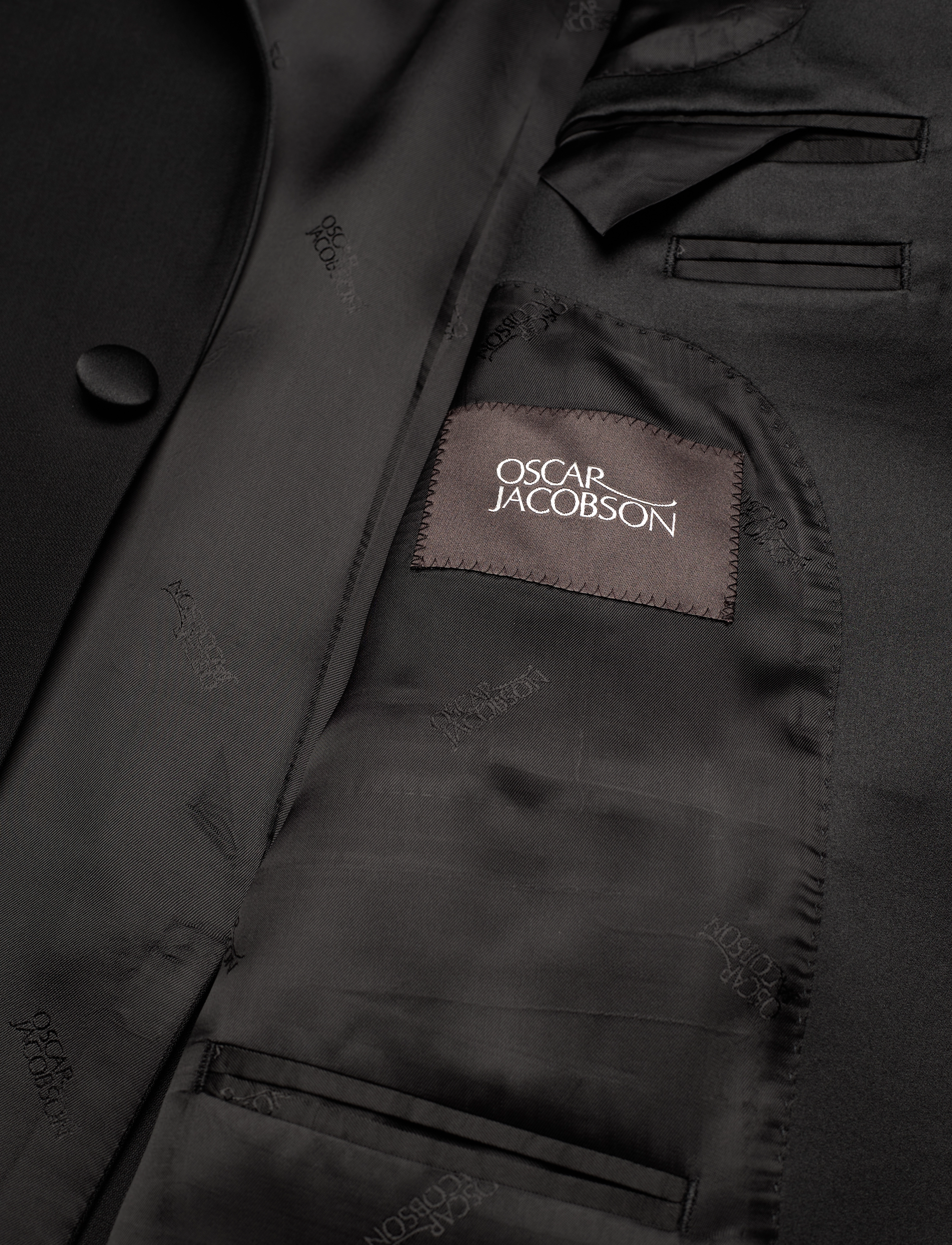 Oscar Jacobson - Frampton Blazer - tuxedos - black - 4