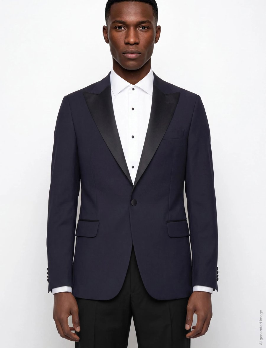 Oscar Jacobson - Frampton Blazer - smokings - navy - 3