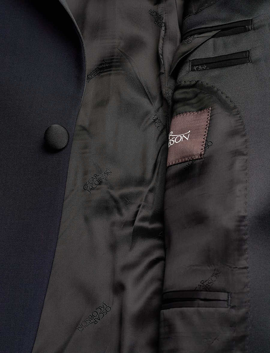 Oscar Jacobson - Frampton Blazer - smoking - navy - 4