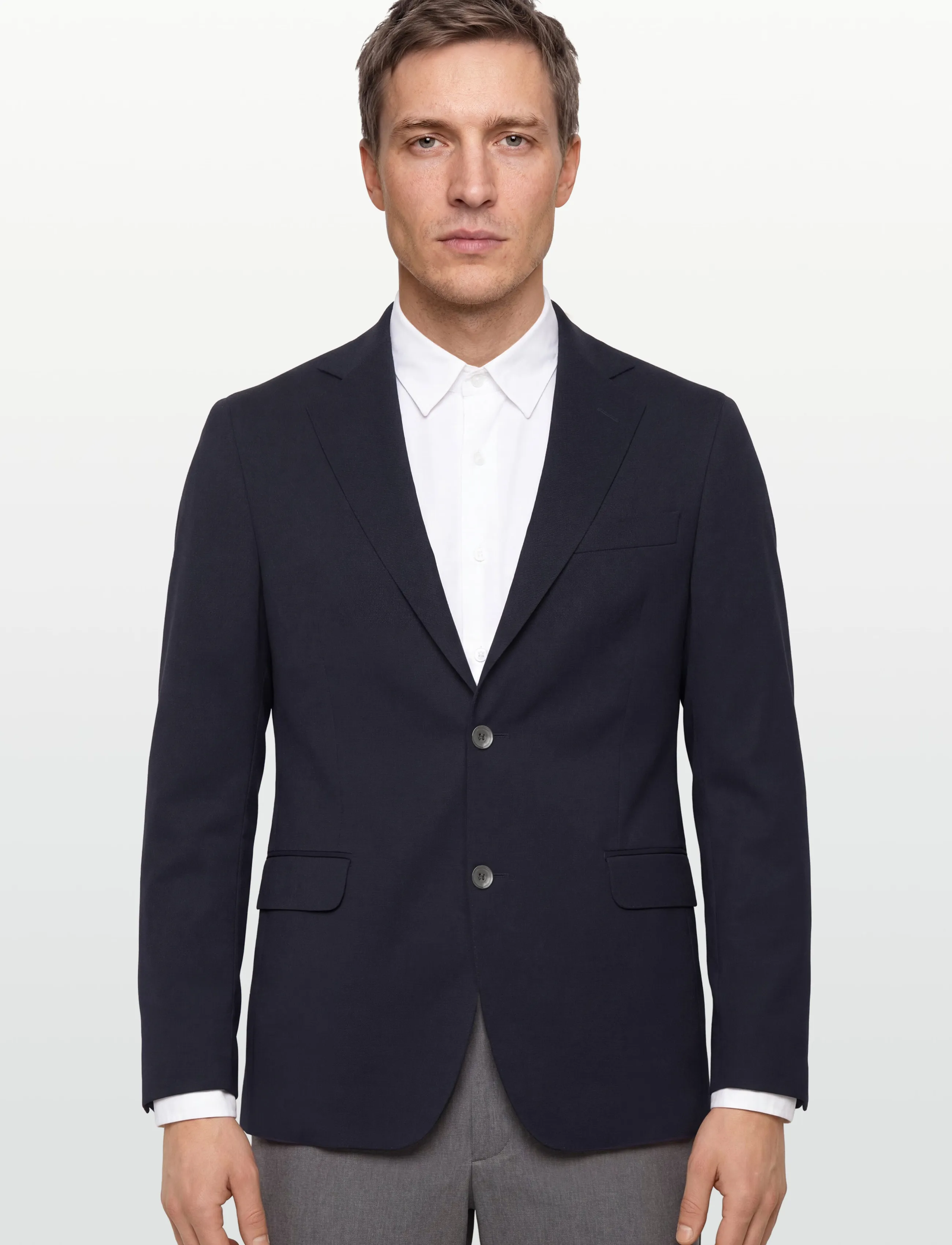 Oscar Jacobson - Ego Blazer - enkeltradede blazere - dark blue - 3