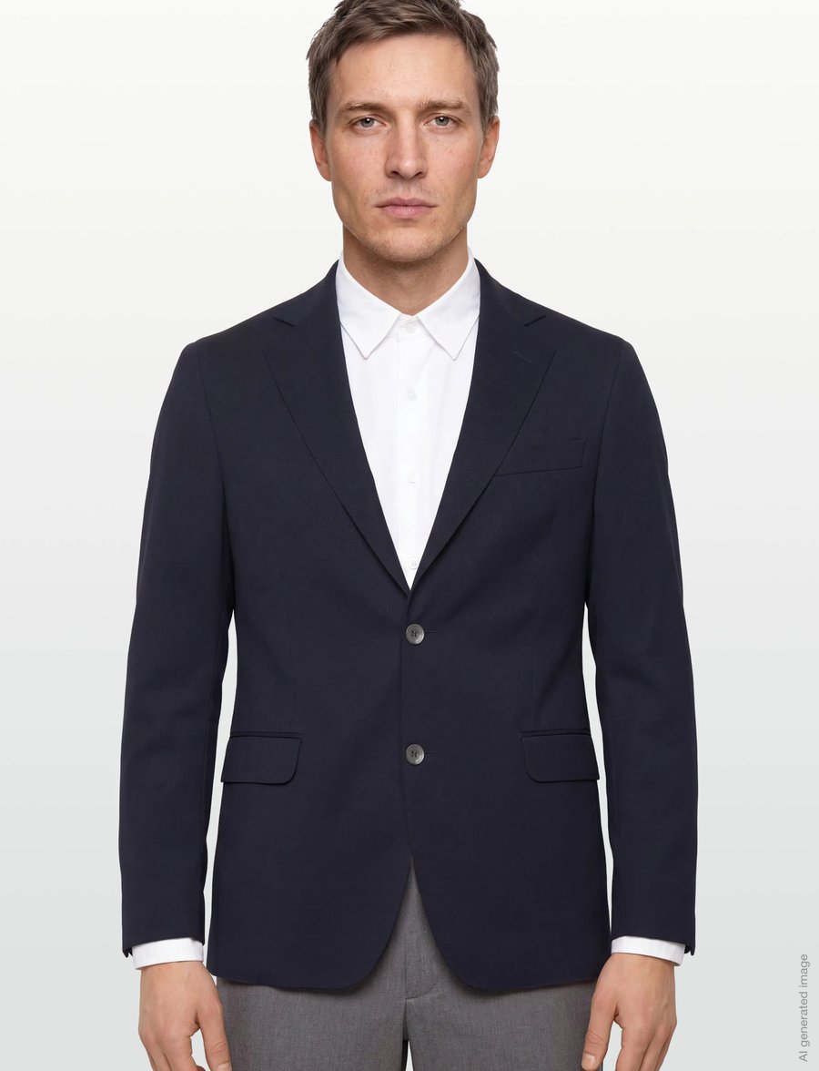 Oscar Jacobson - Ego Blazer - enkeltradede blazere - dark blue - 3